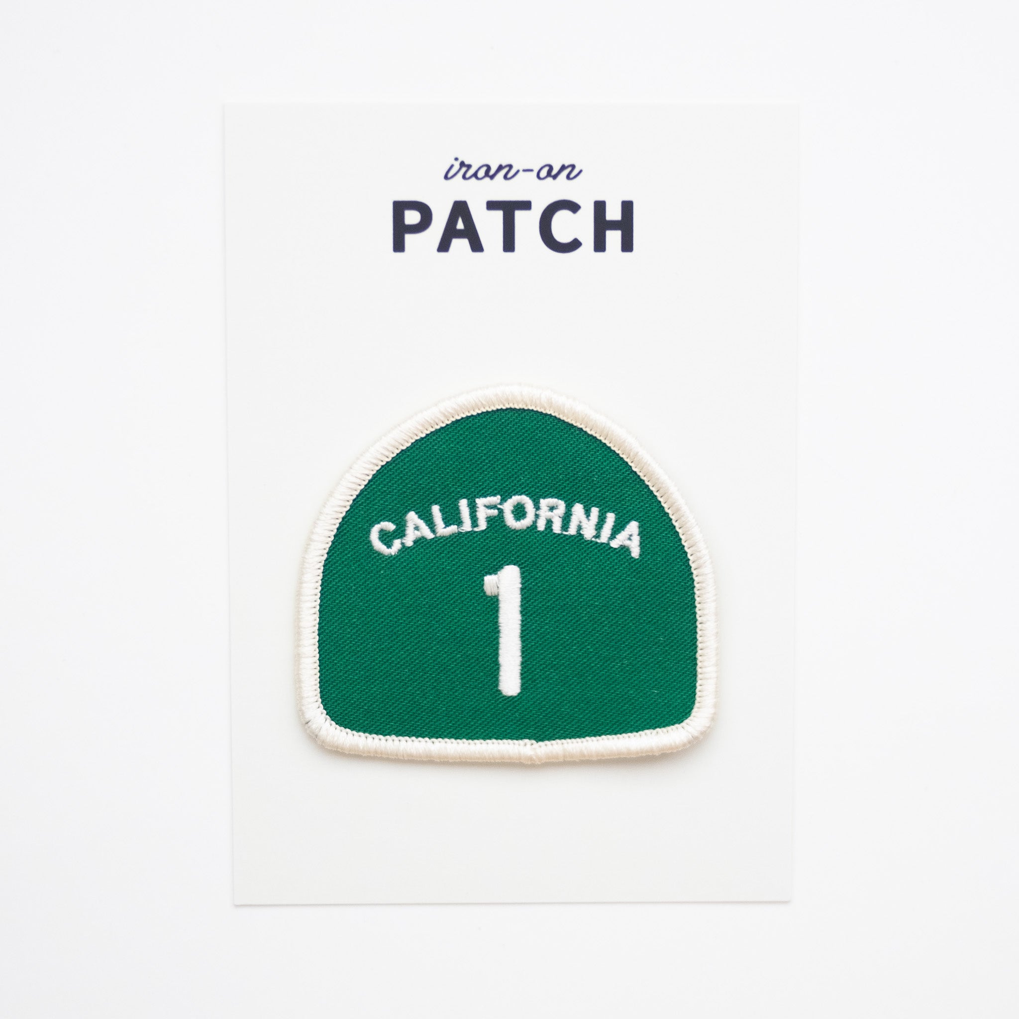 Pacific Coast Highway 1 - Iron On Patch
