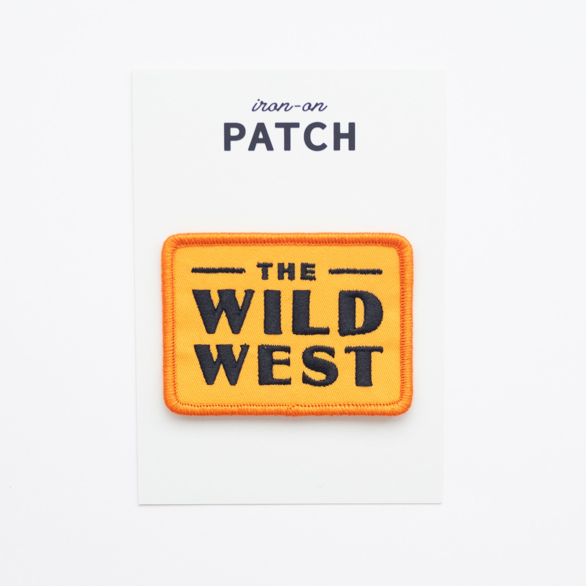 The Wild West - Iron On Patch
