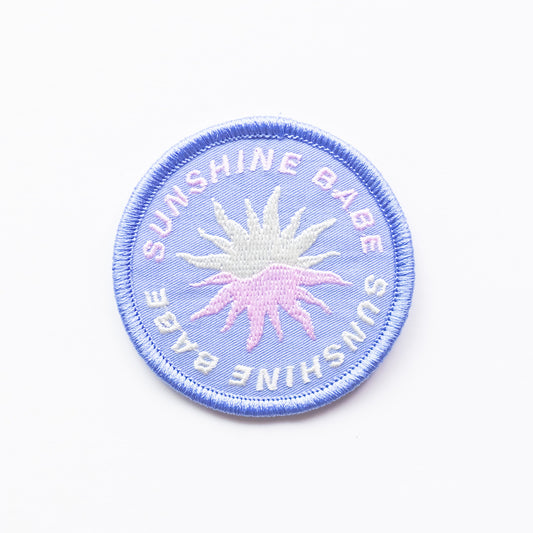 Sunshine Babe - Iron On Patch