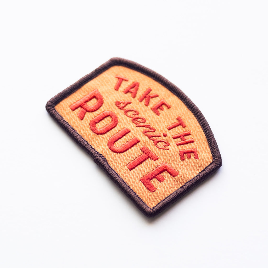 Take the Scenic Route - Iron On Patch