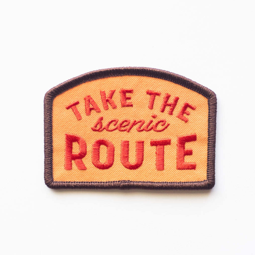 Take the Scenic Route - Iron On Patch