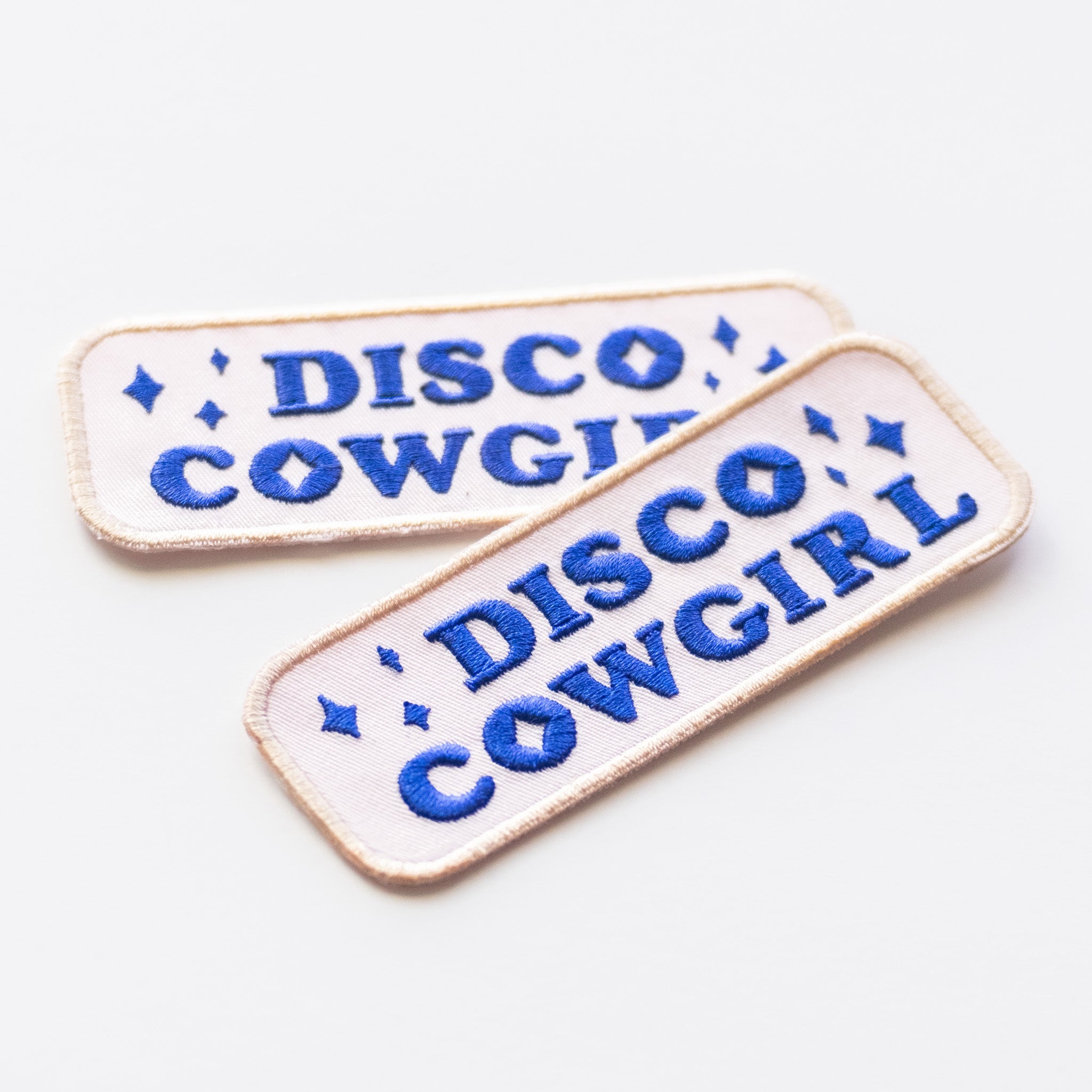 Disco Cowgirl - Iron On Patch
