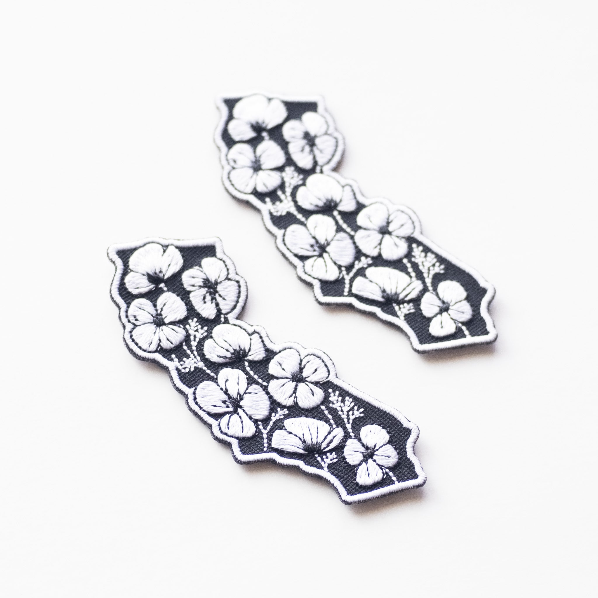California Poppies - Iron On Patch