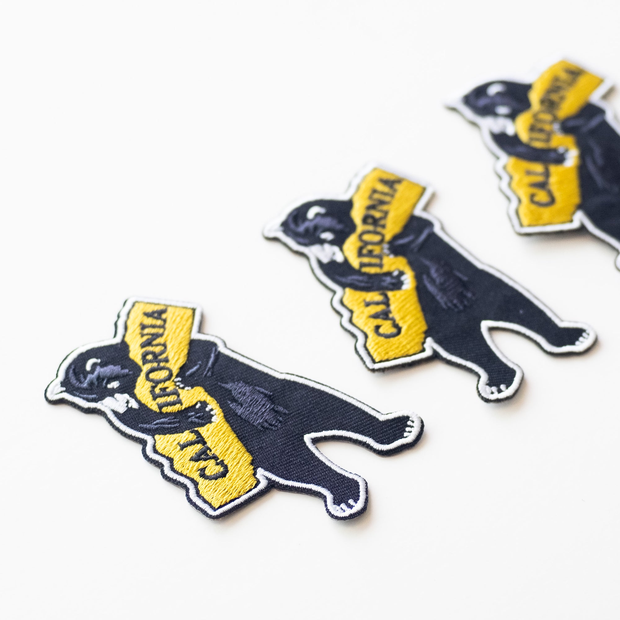 I Love You California Bear - Iron On Patch