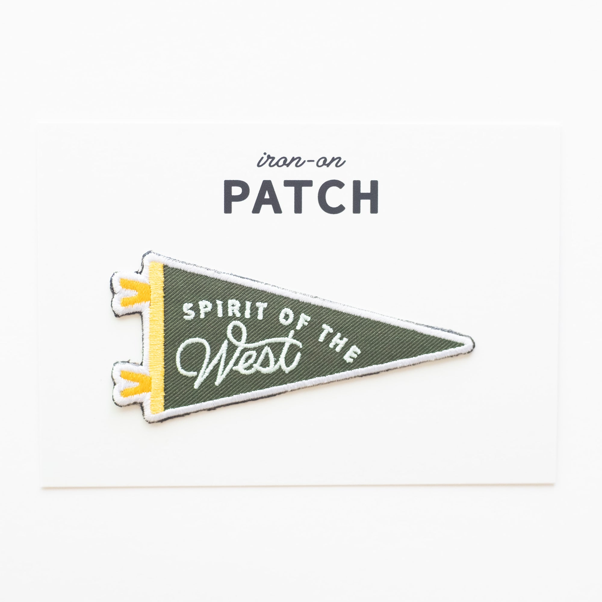 Spirit of the West - Iron On Patch