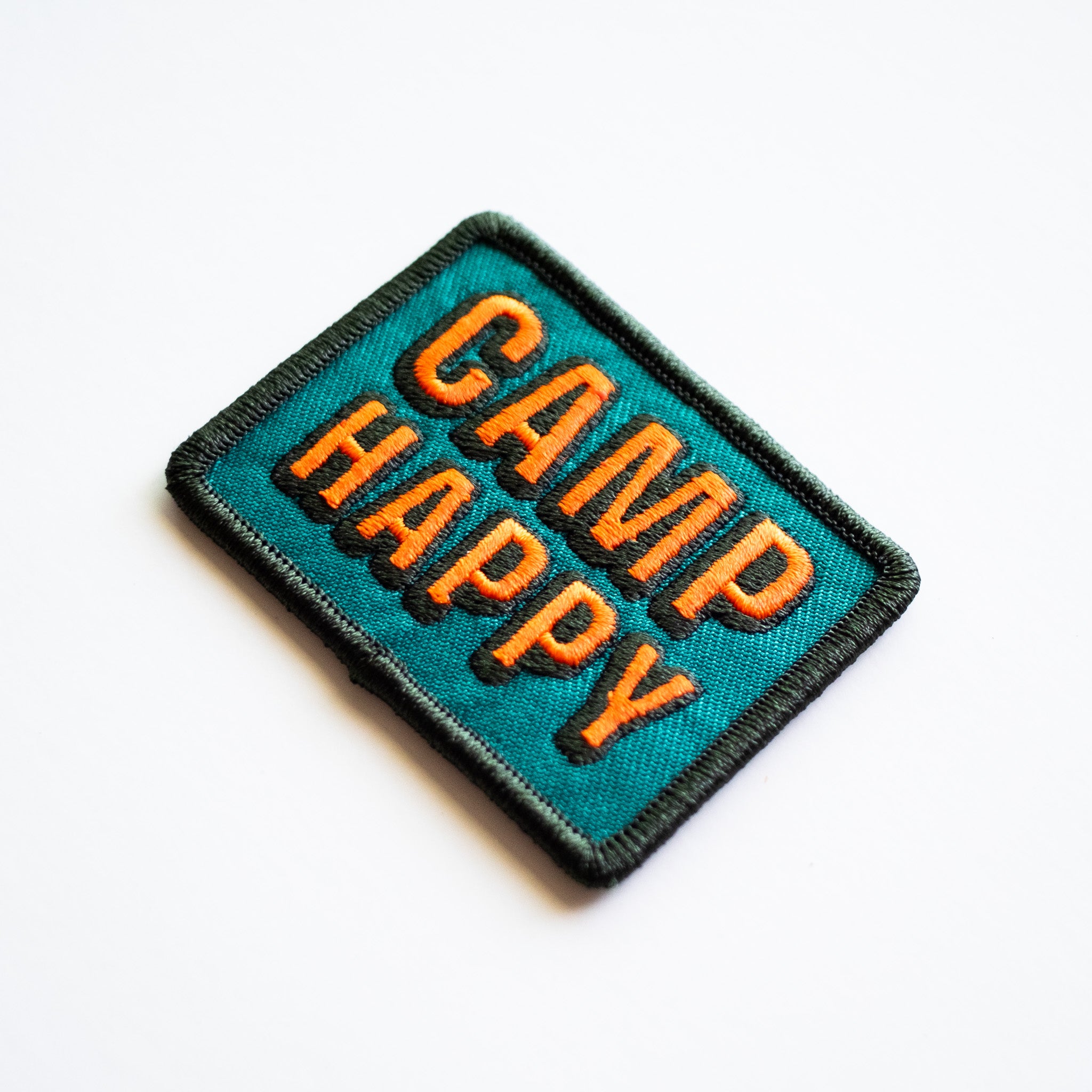 Camp Happy - Iron On Patch