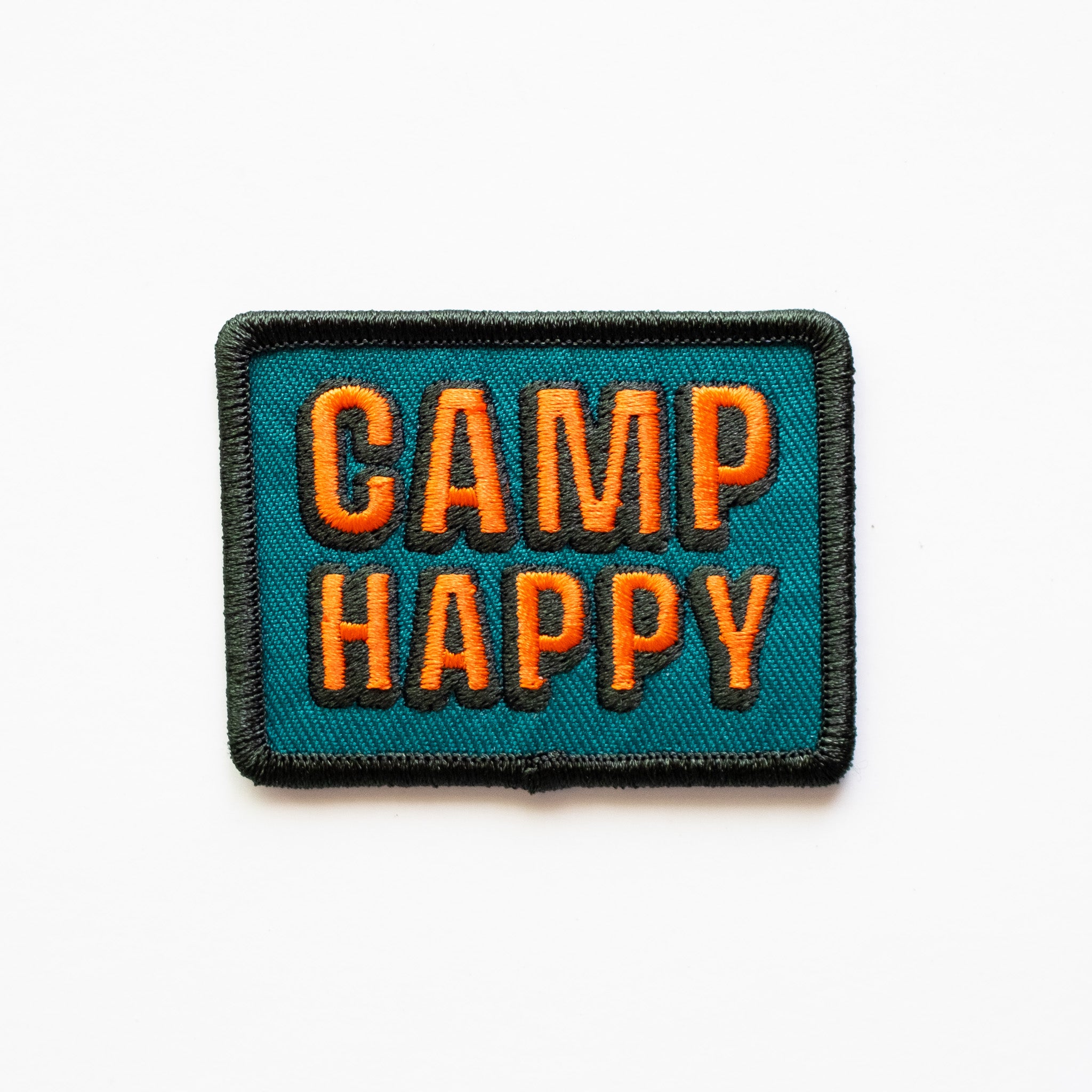 Camp Happy - Iron On Patch