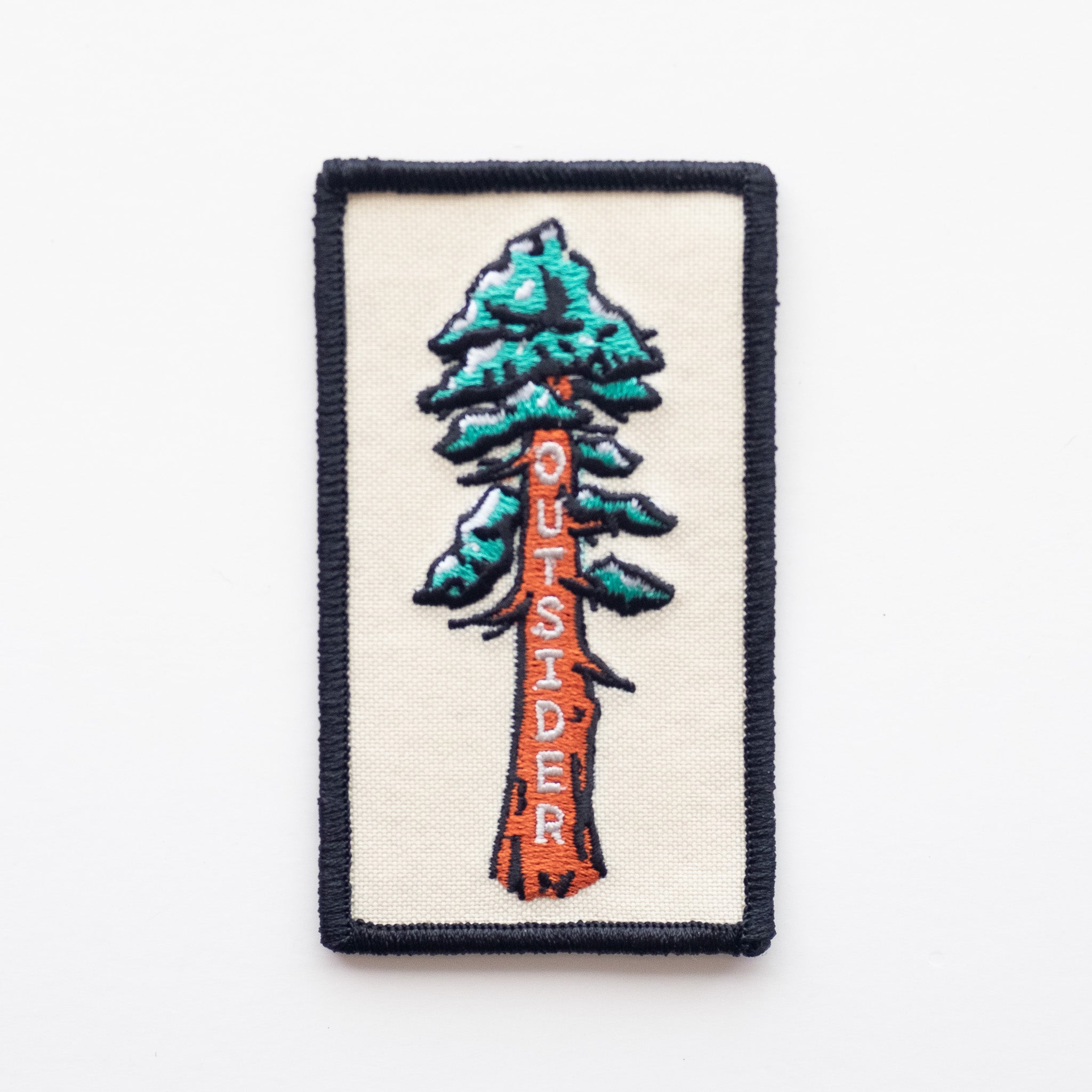 Outsider Sequoia Tree - Iron On Patch