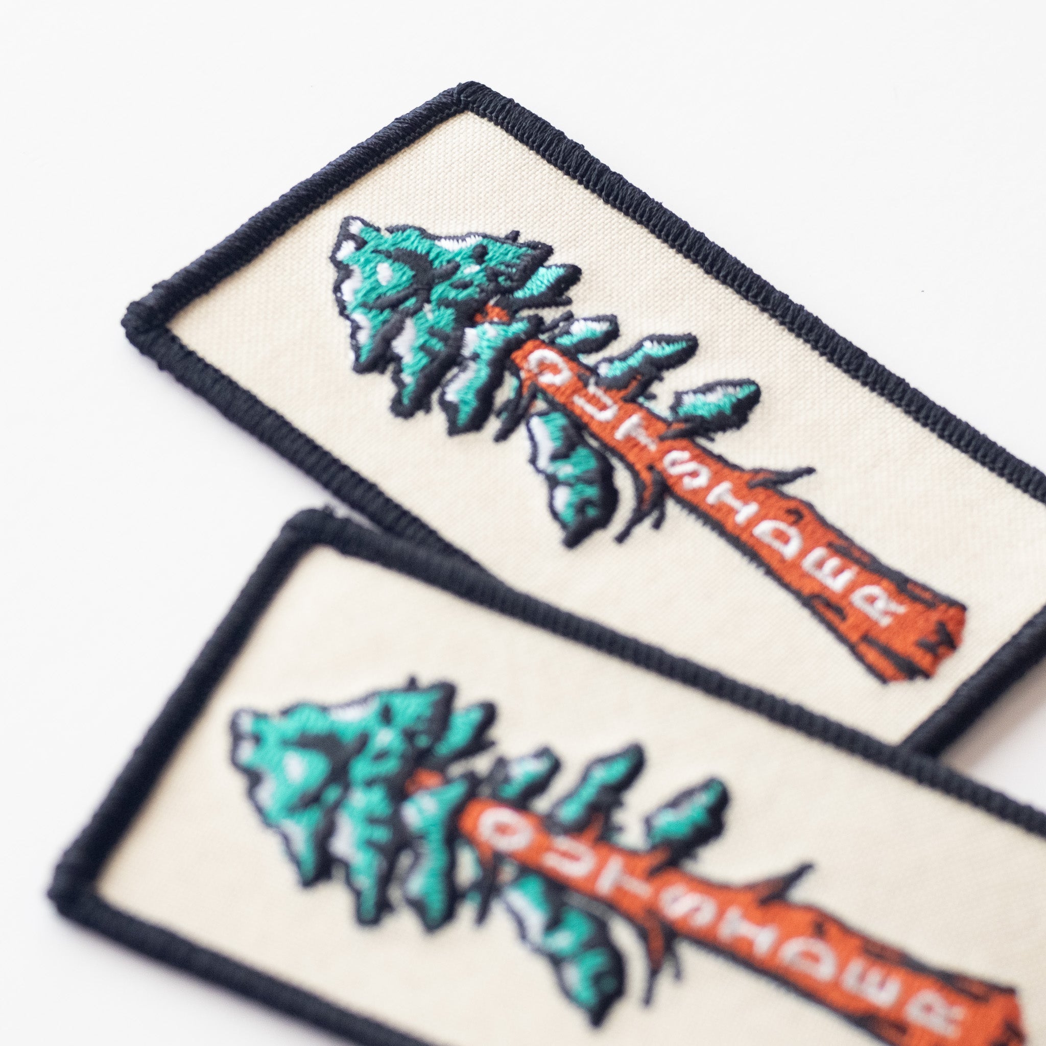 Outsider Sequoia Tree - Iron On Patch