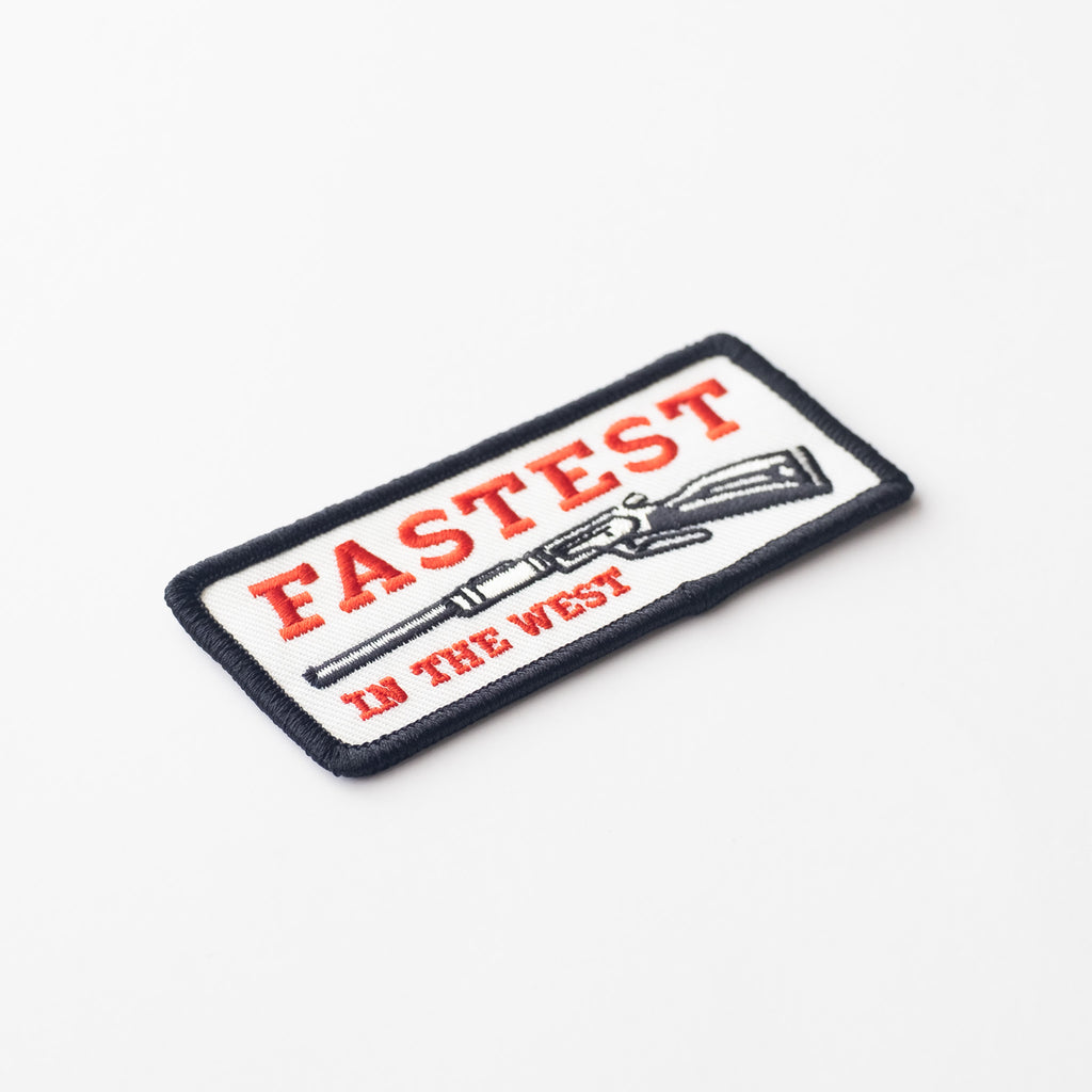 Fastest in the West - Iron On Patch