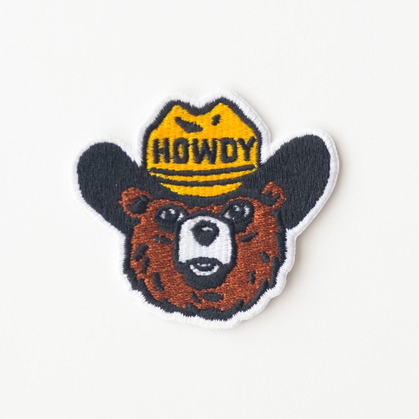 Howdy the Bear - Iron On Patch