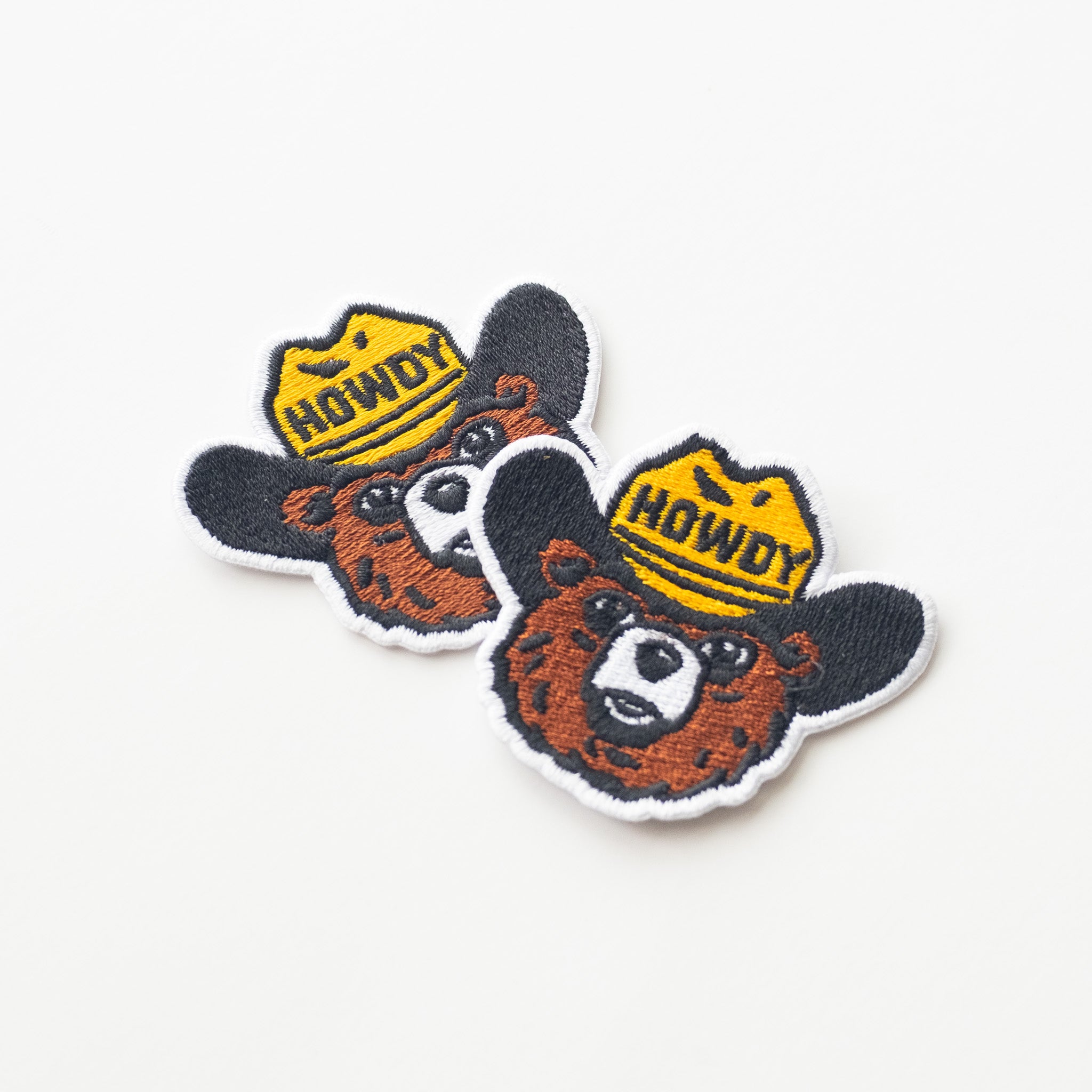 Howdy the Bear - Iron On Patch