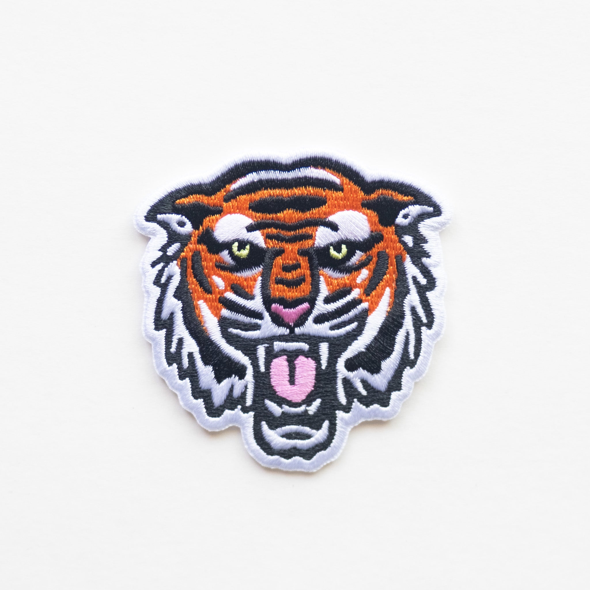 Bengal Tiger Face - Iron On Patch