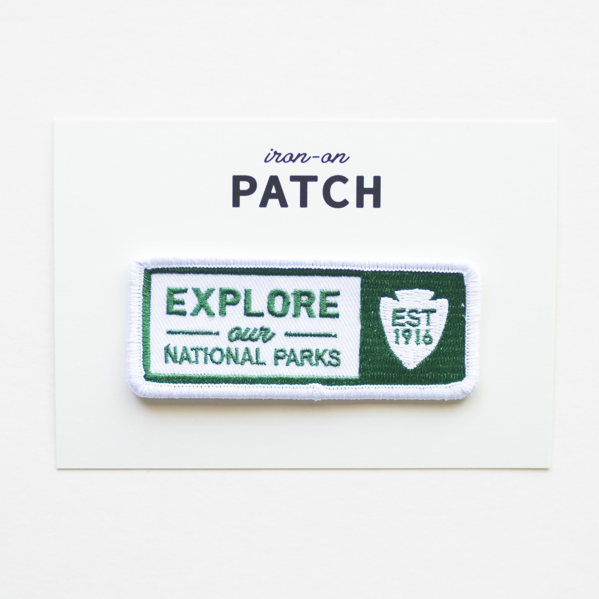 Explore Our National Parks - Iron On Patch