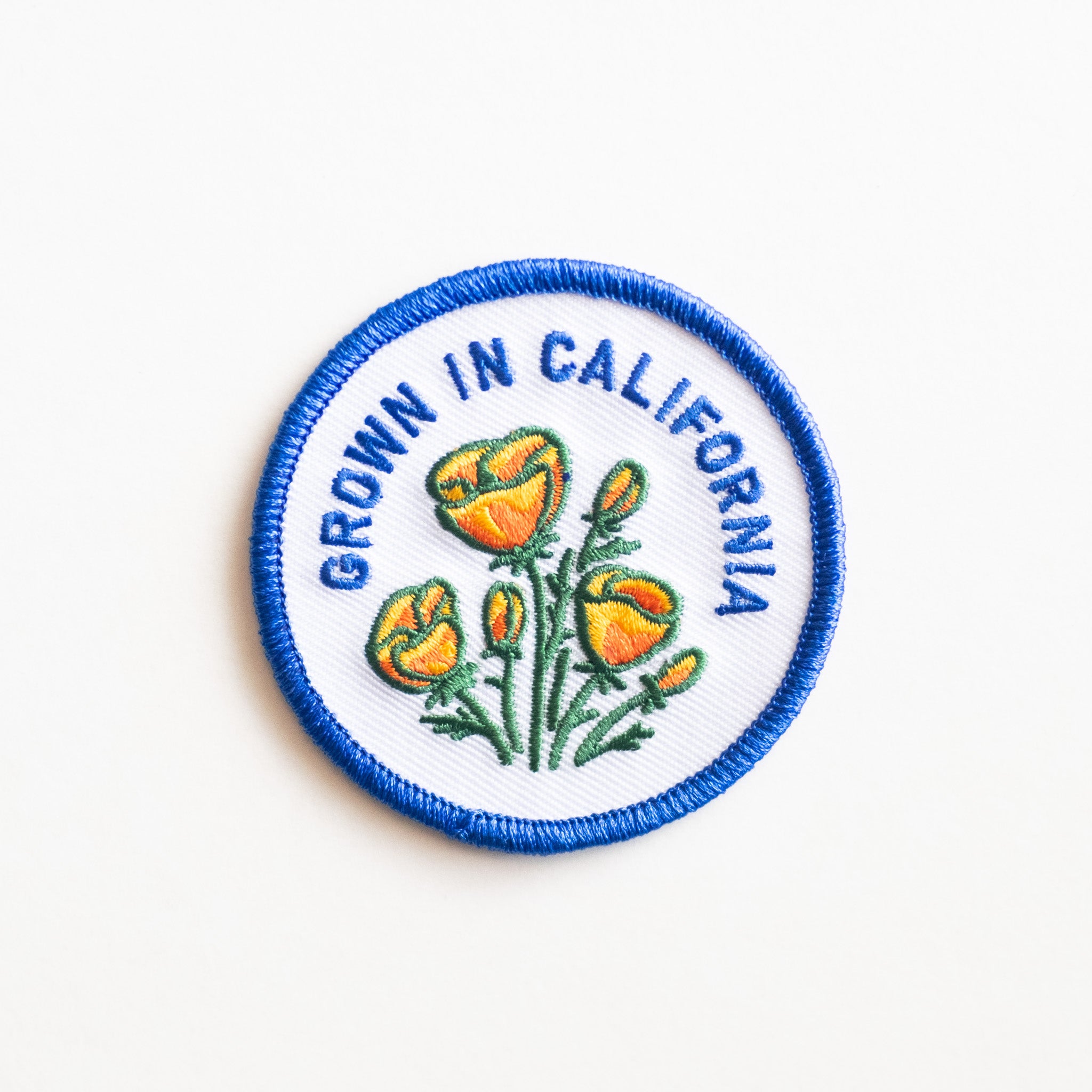 Grown in California - Iron On Patch