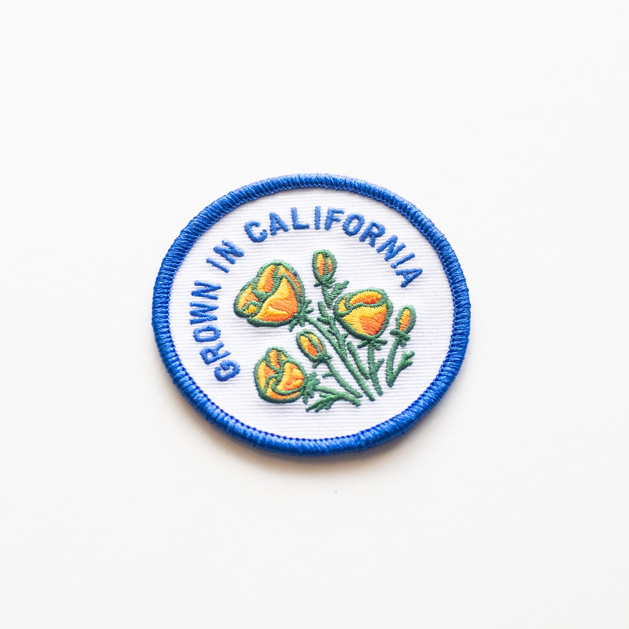 Grown in California - Iron On Patch