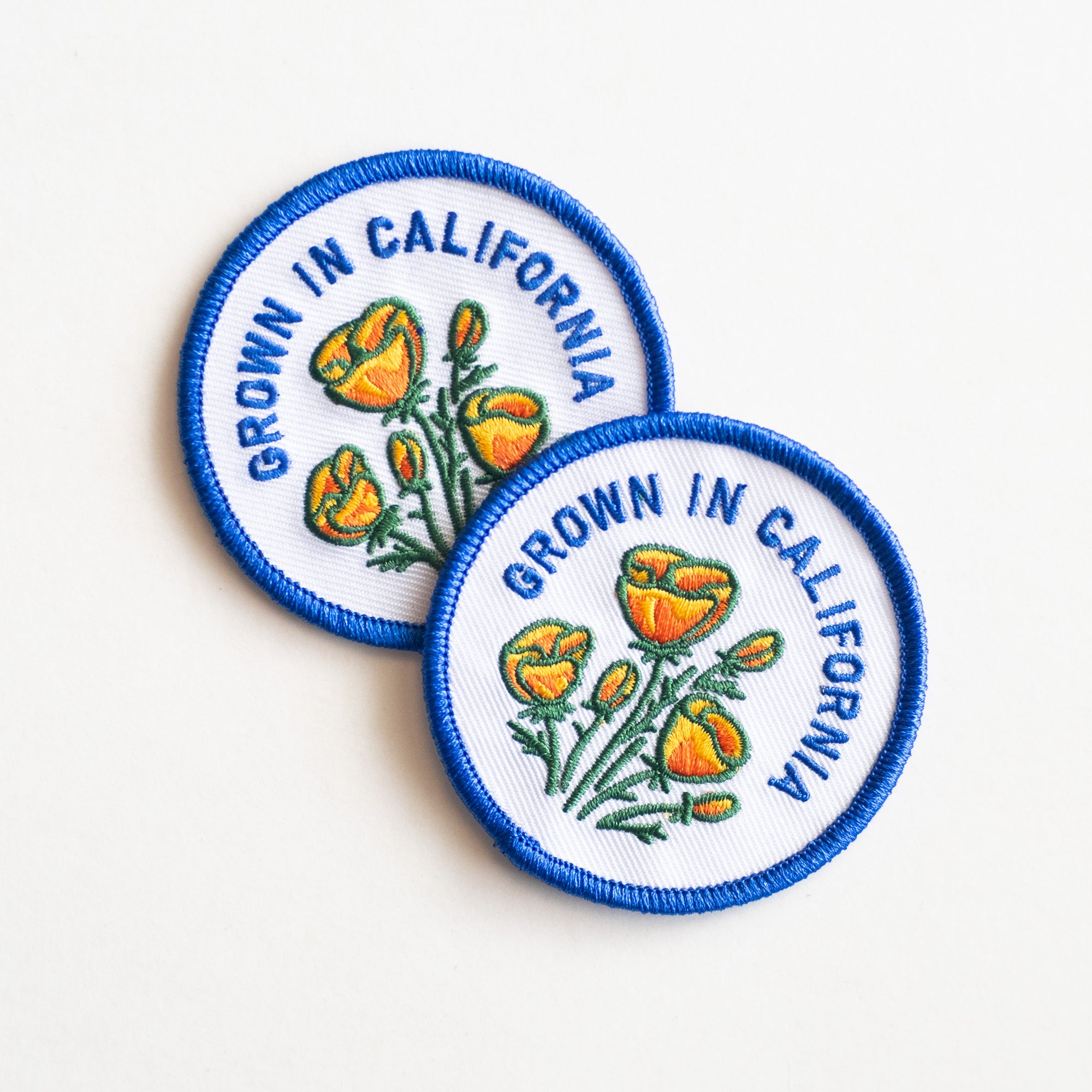 Grown in California - Iron On Patch