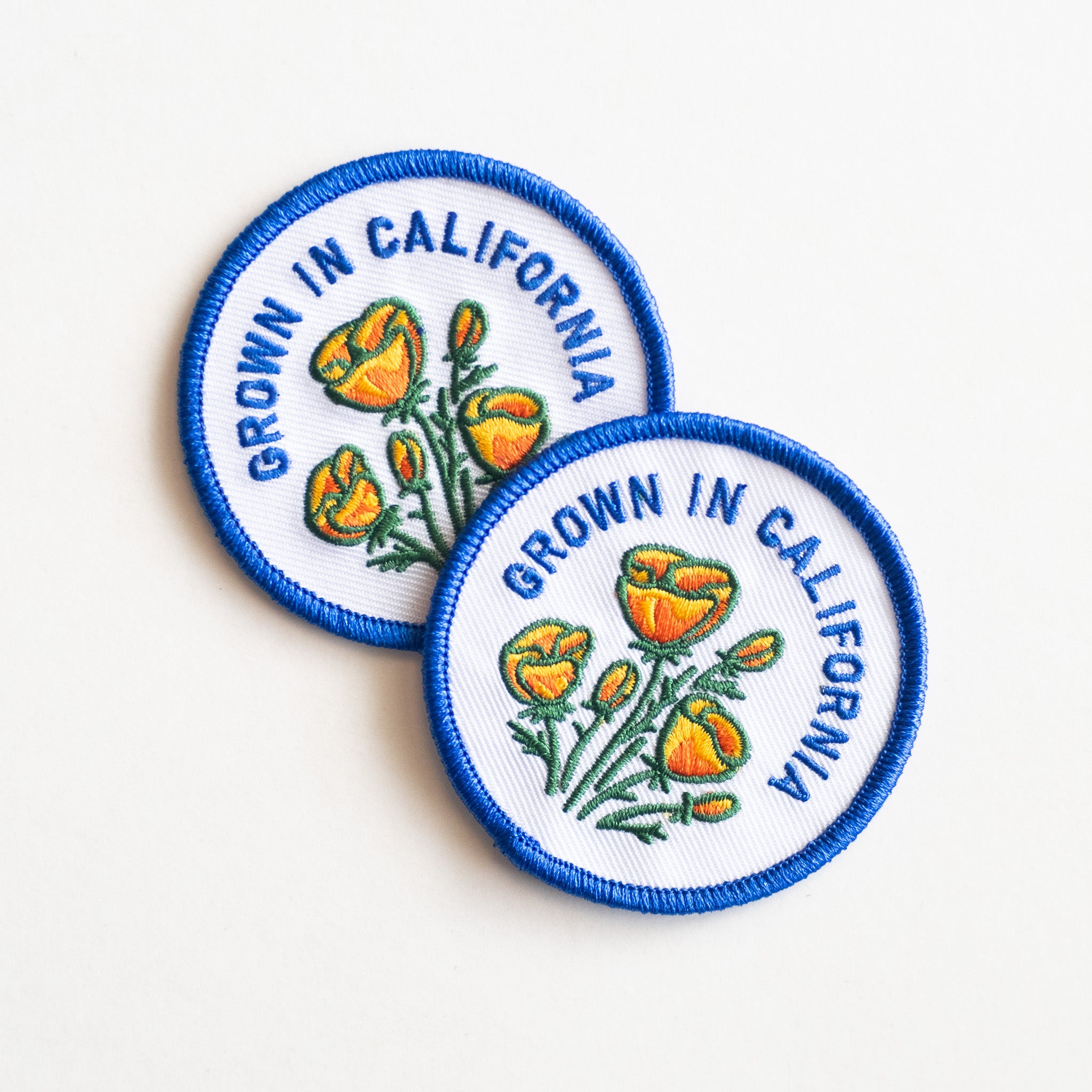Grown in California - Iron On Patch