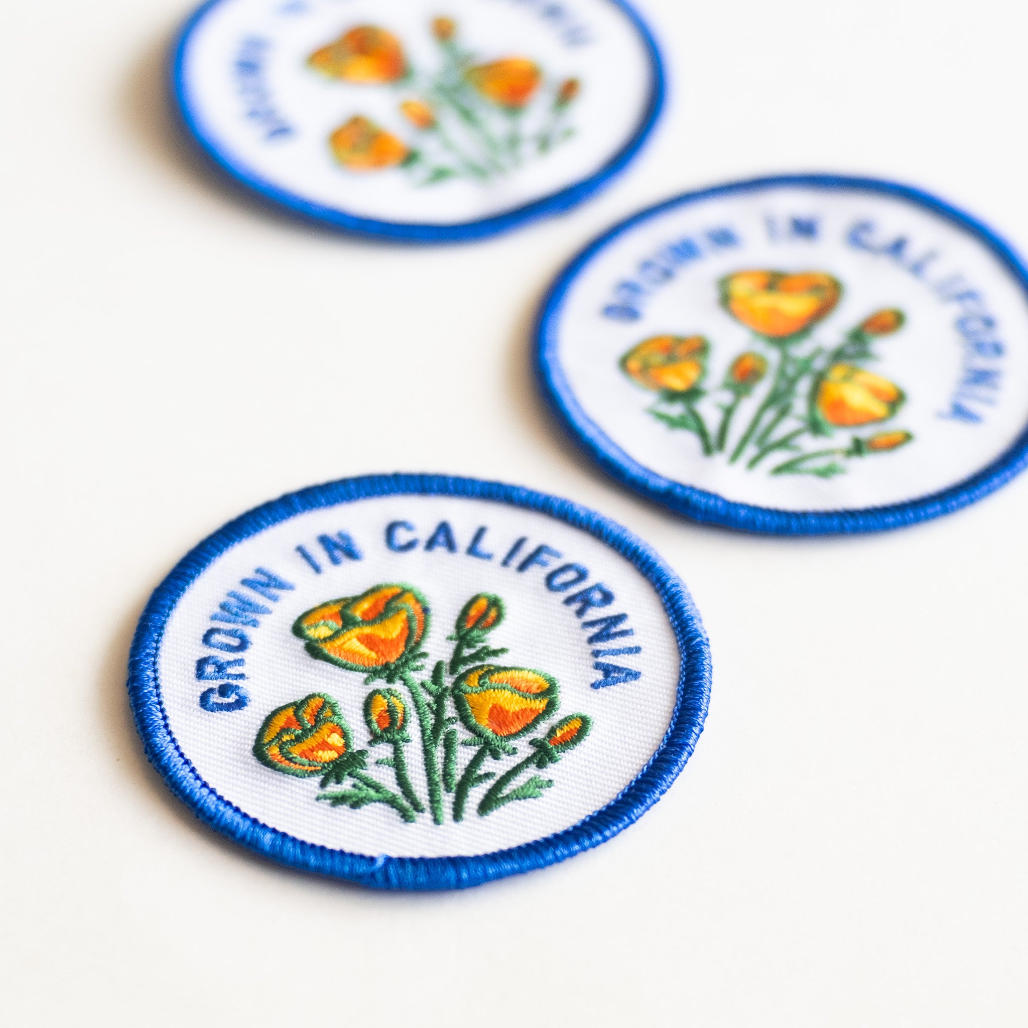 Grown in California - Iron On Patch