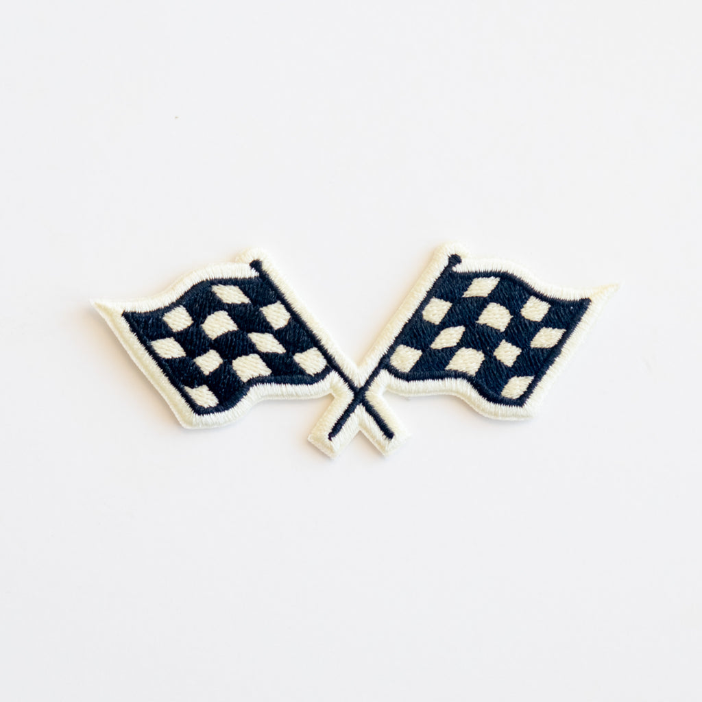 Racing Flags - Iron On Patch