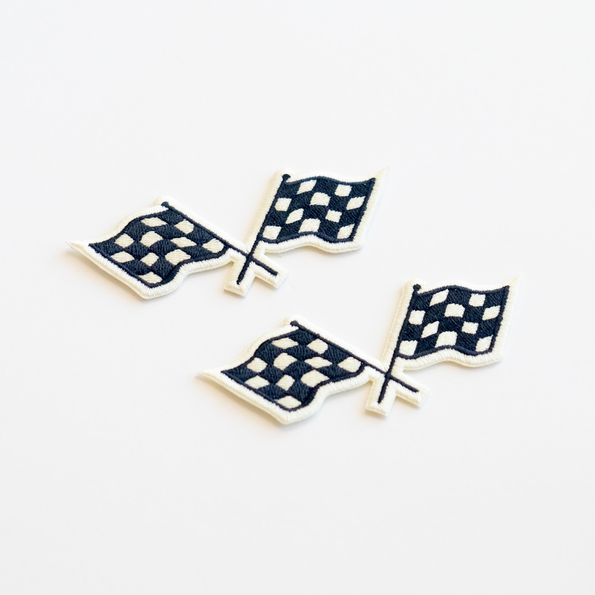 Racing Flags - Iron On Patch