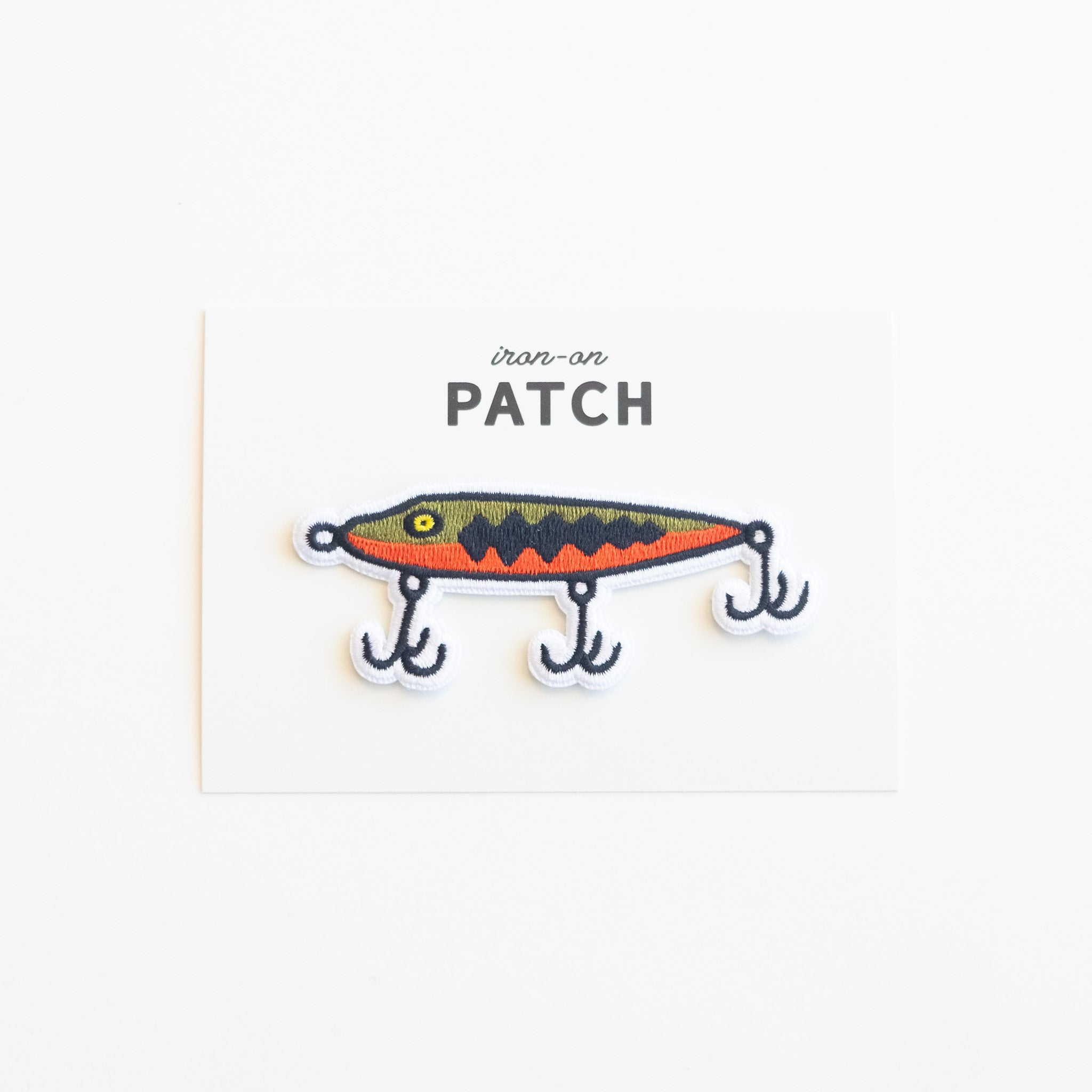 Fishing Lure - Iron On Patch