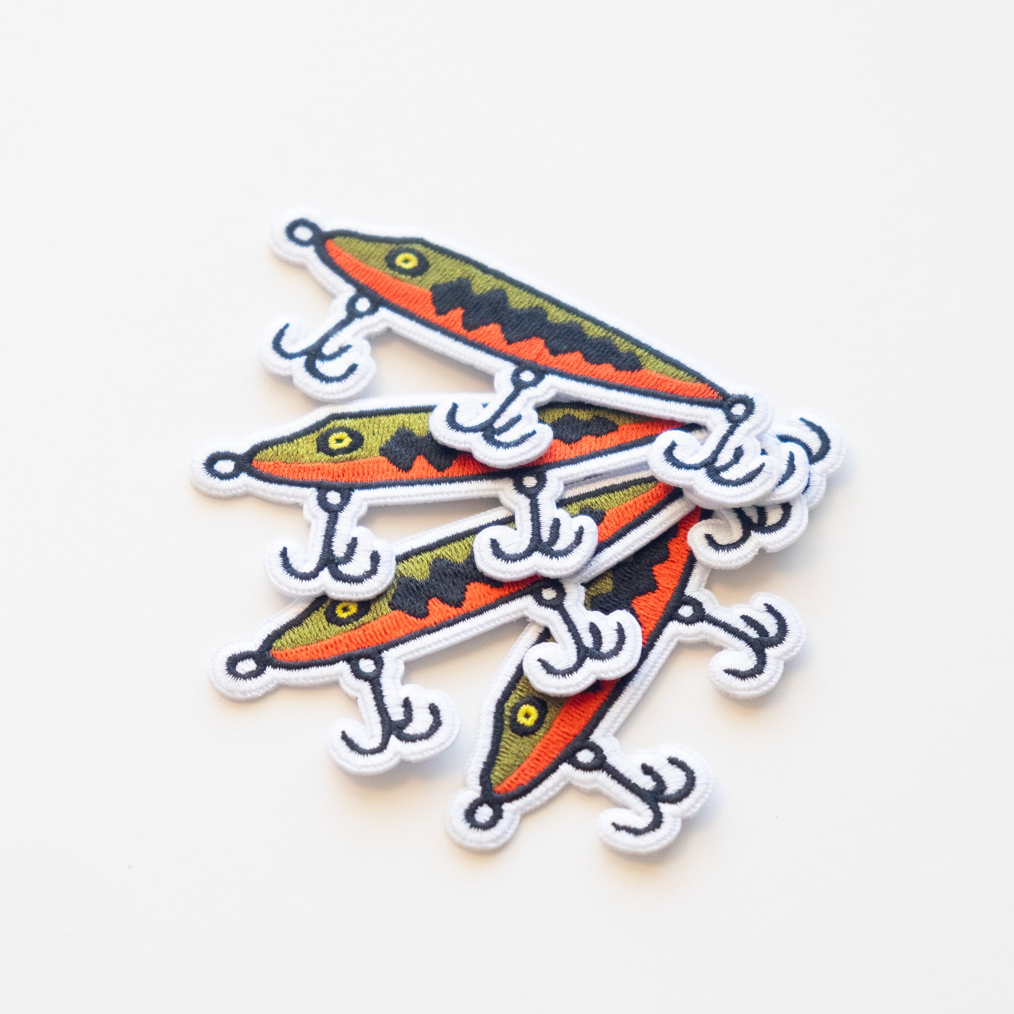 Fishing Lure - Iron On Patch