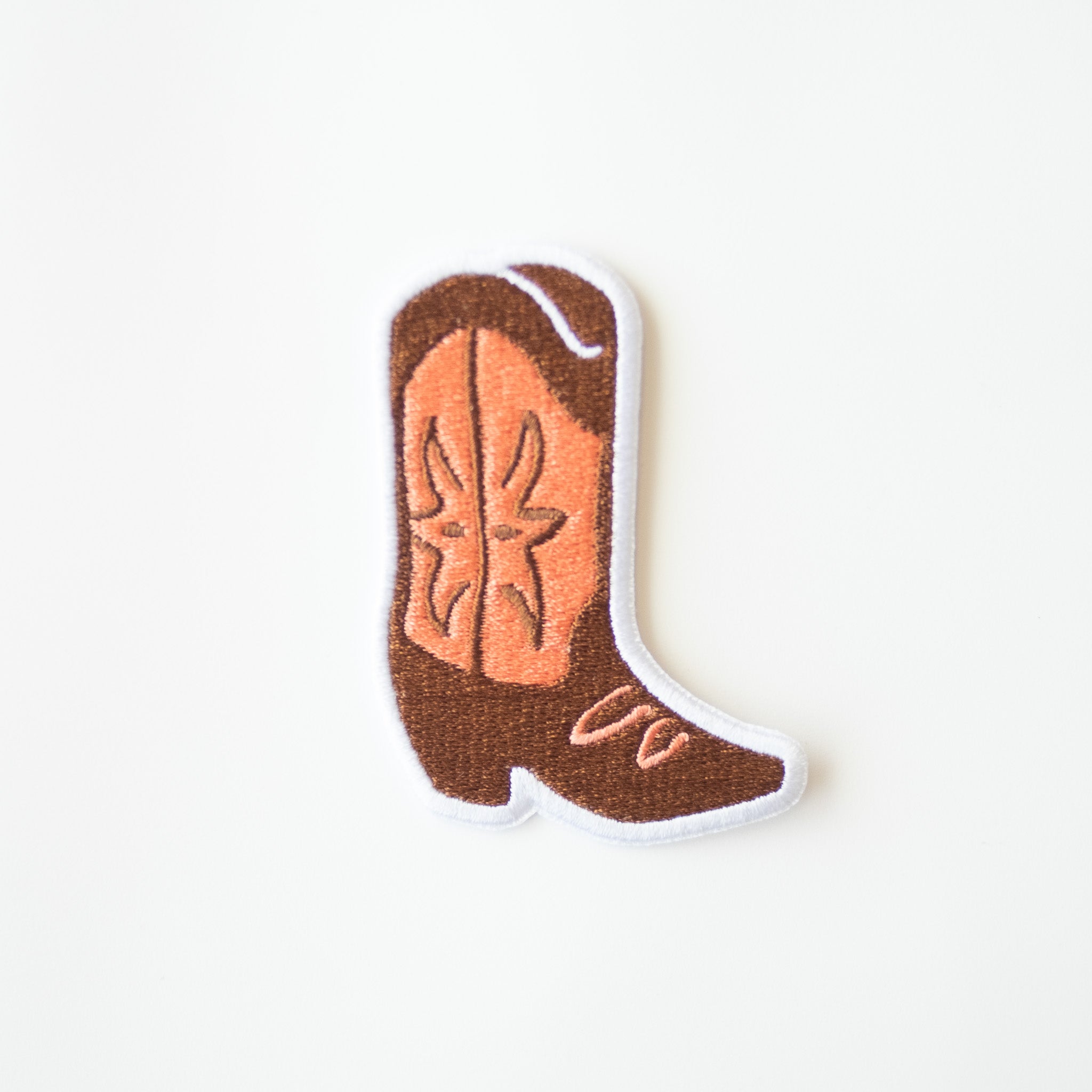 Cowgirl Boot - Iron On Patch