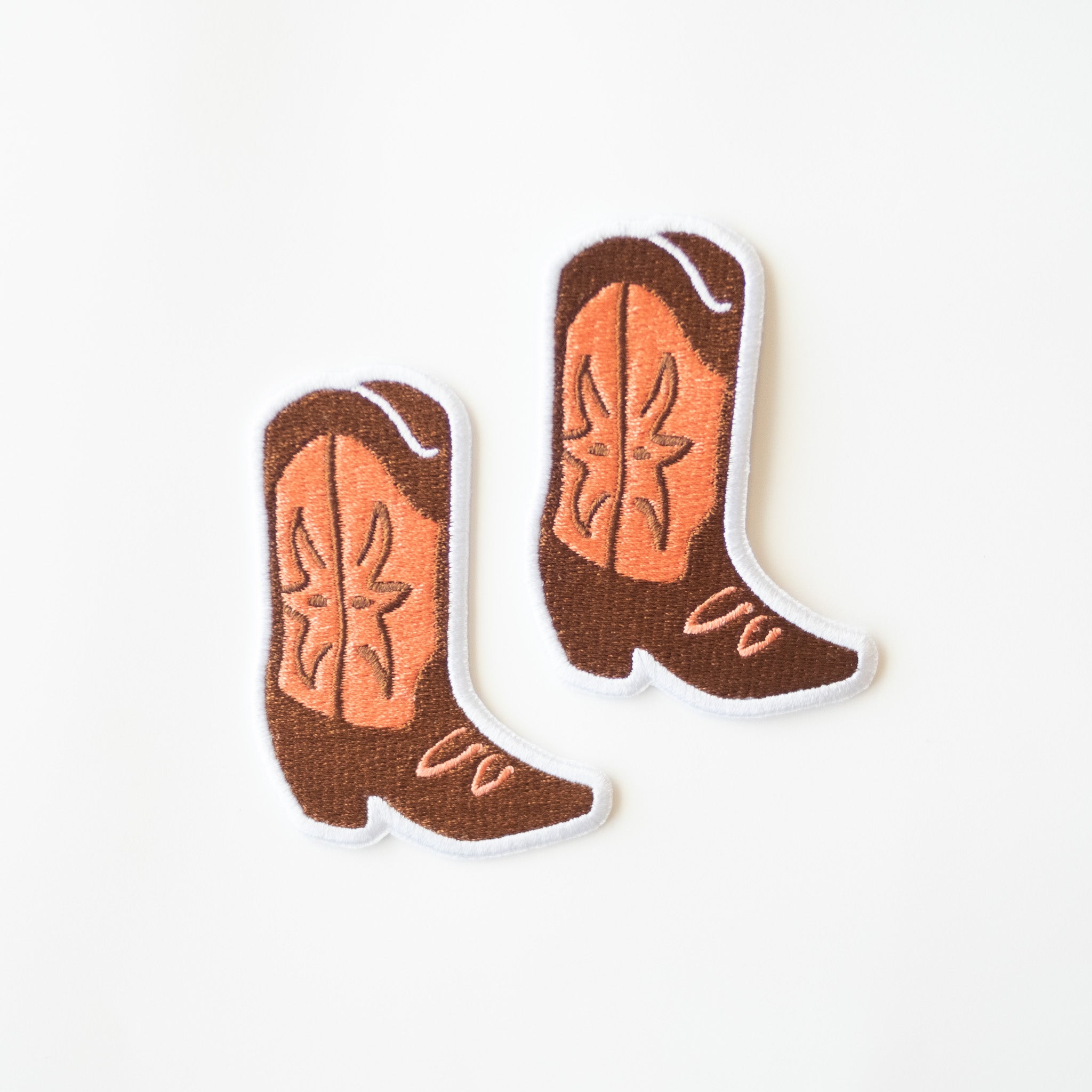 Cowgirl Boot - Iron On Patch