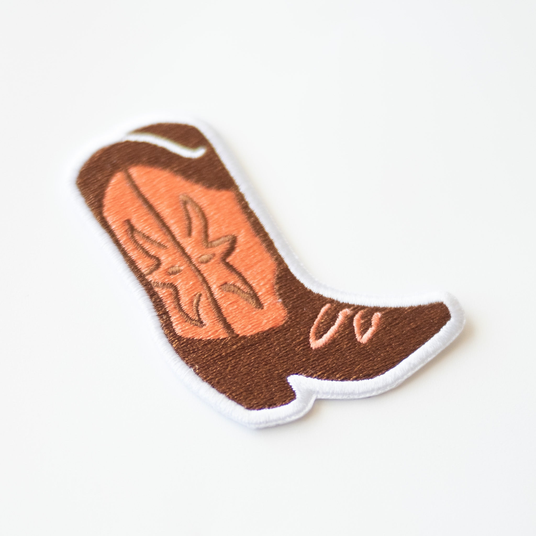 Cowgirl Boot - Iron On Patch