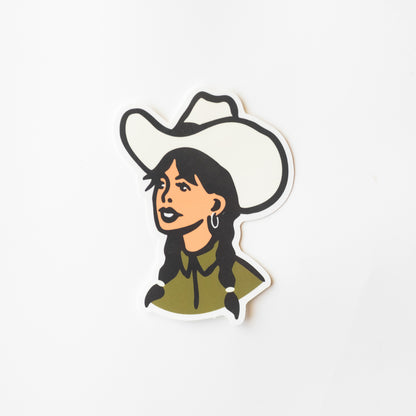 Country Cowgirl Three Pack of Vinyl Stickers