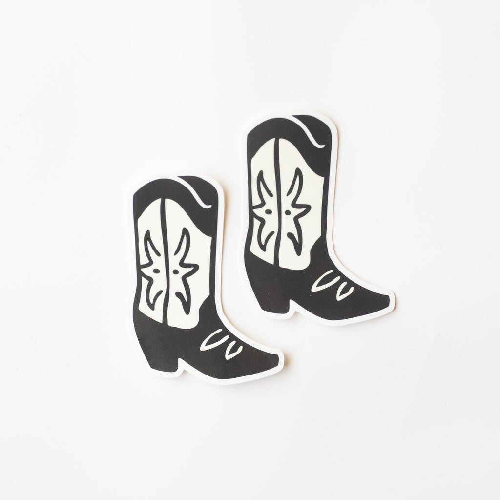 Country Cowgirl Three Pack of Vinyl Stickers