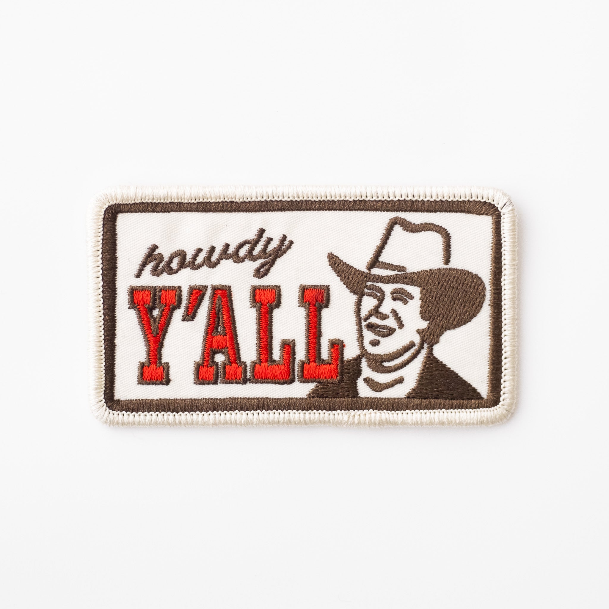 Howdy Y'all - Iron On Patch