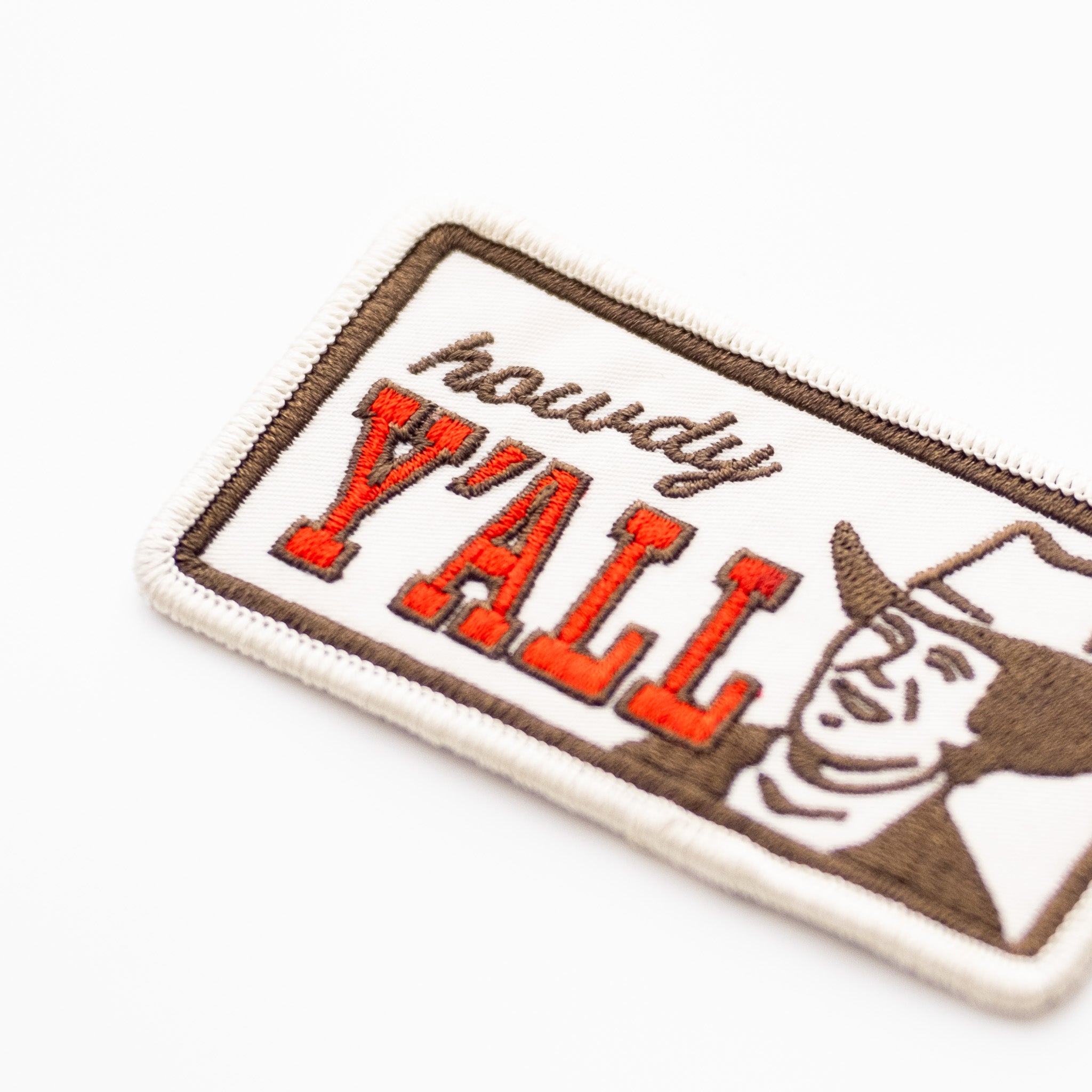 Howdy Y'all - Iron On Patch