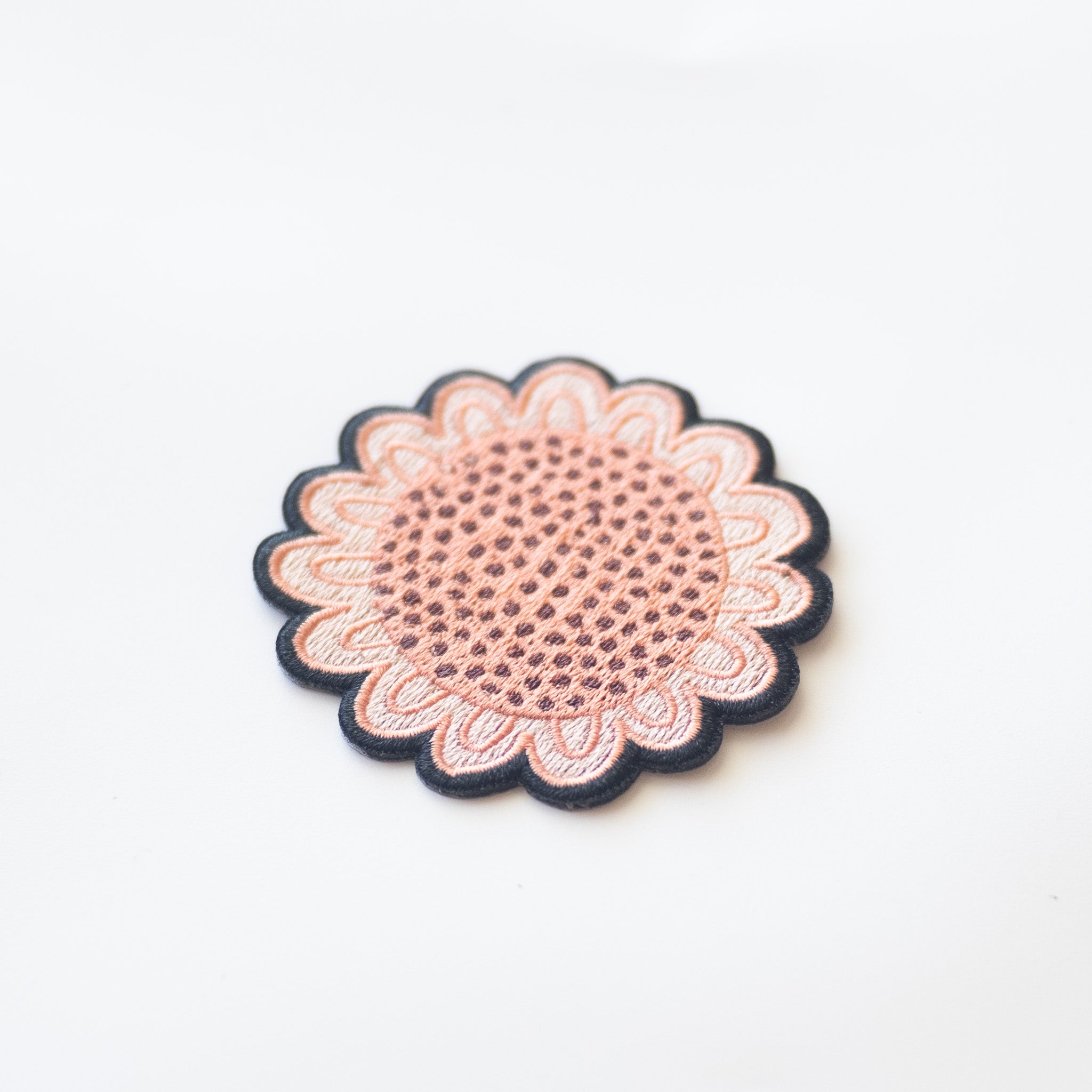 Pink Wild Flower - Iron On Patch
