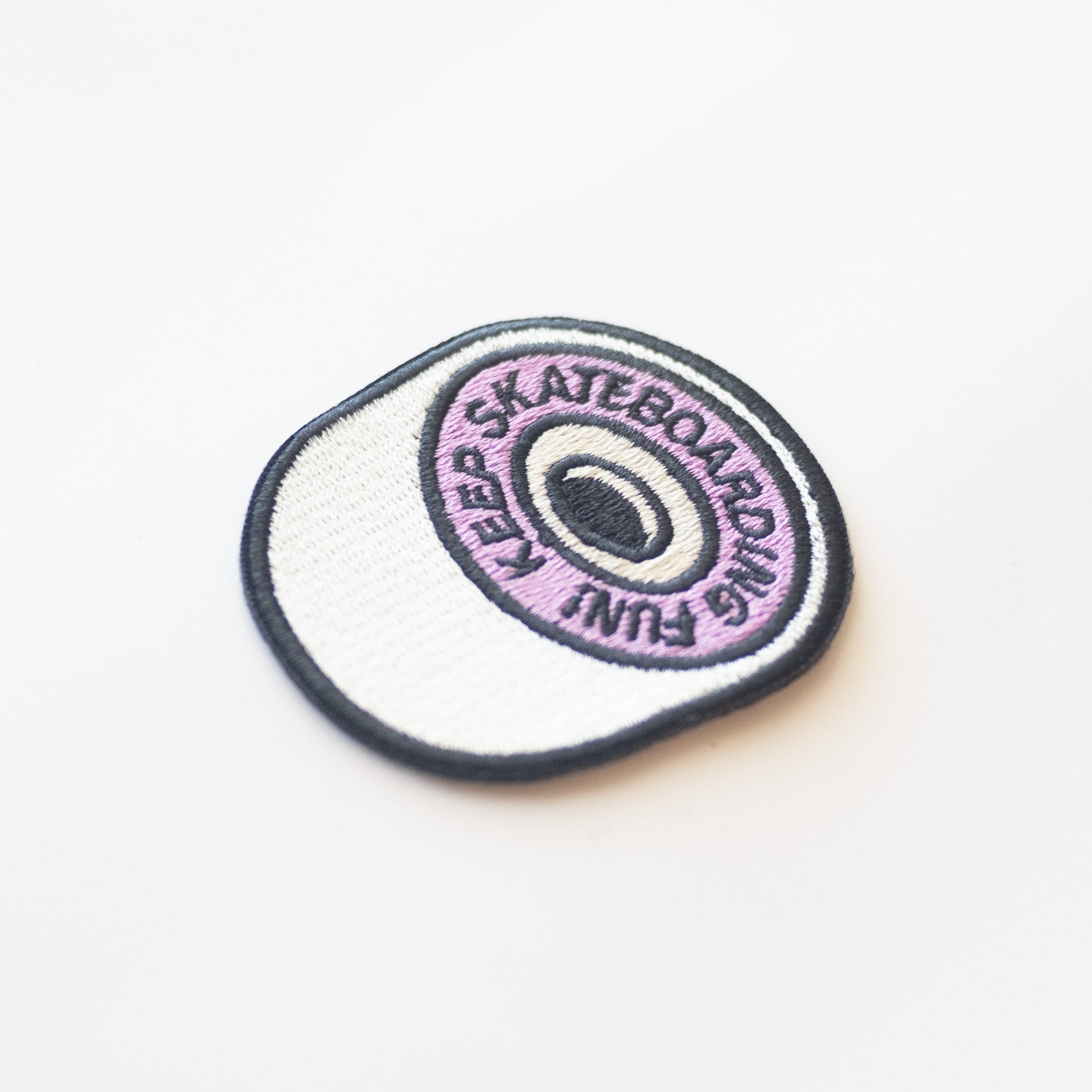 Keep Skateboarding Fun! - Iron On Patch