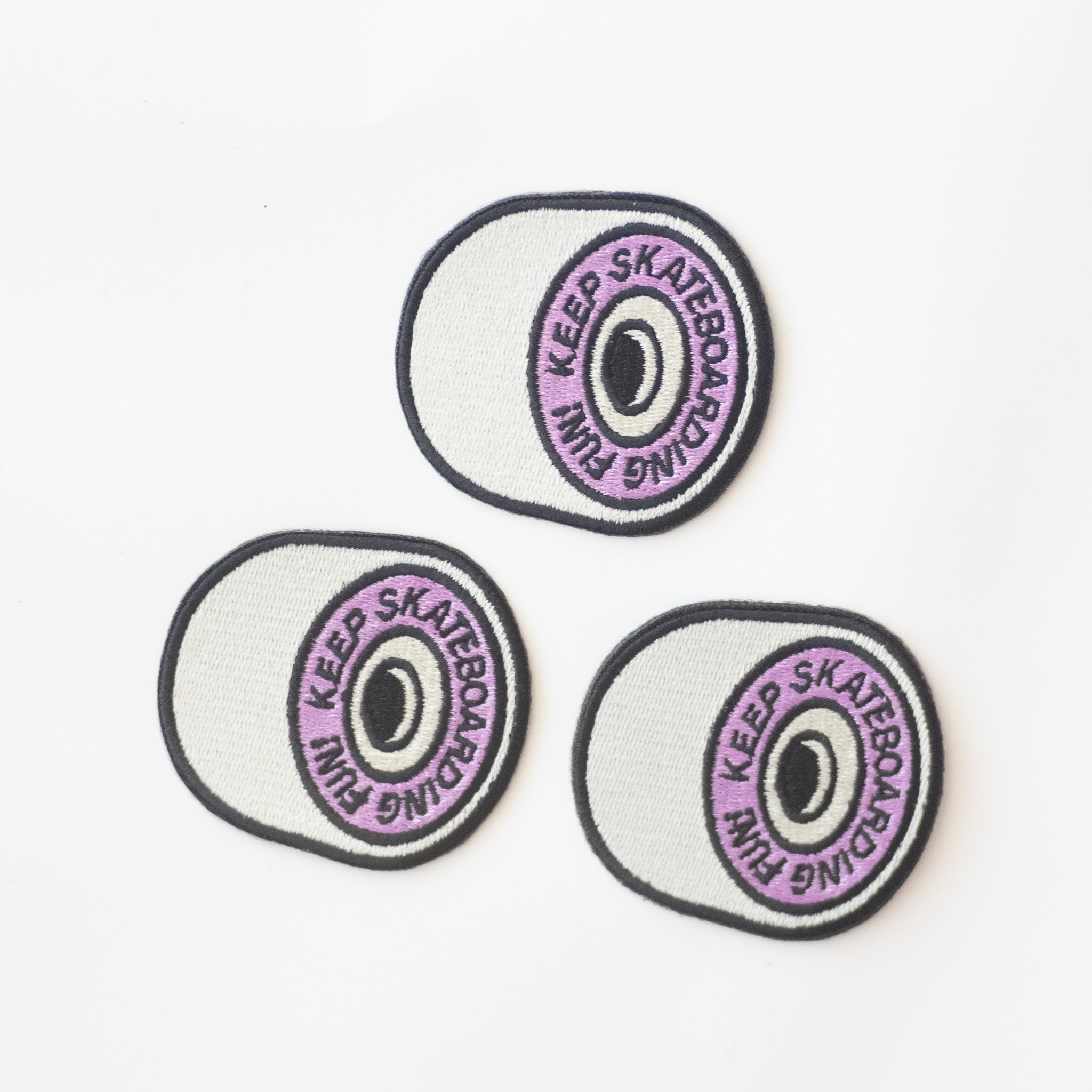 Keep Skateboarding Fun! - Iron On Patch