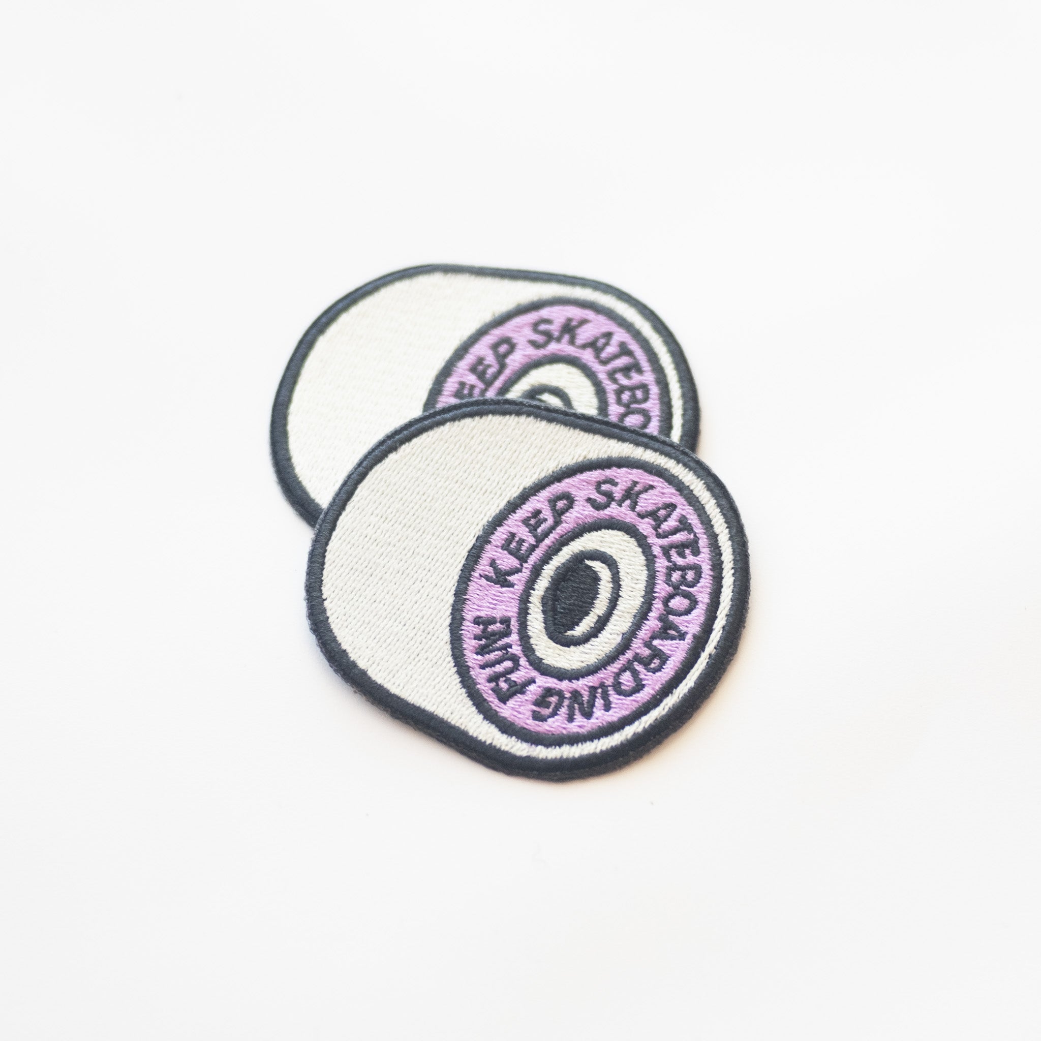 Keep Skateboarding Fun! - Iron On Patch