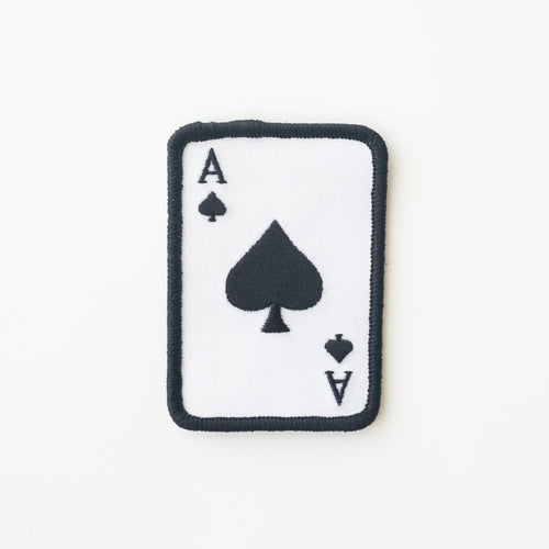 Ace Of Spades - Iron On Patch