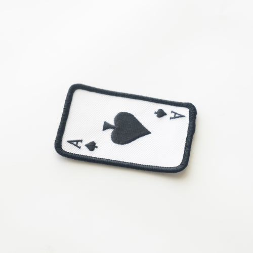 Ace Of Spades - Iron On Patch