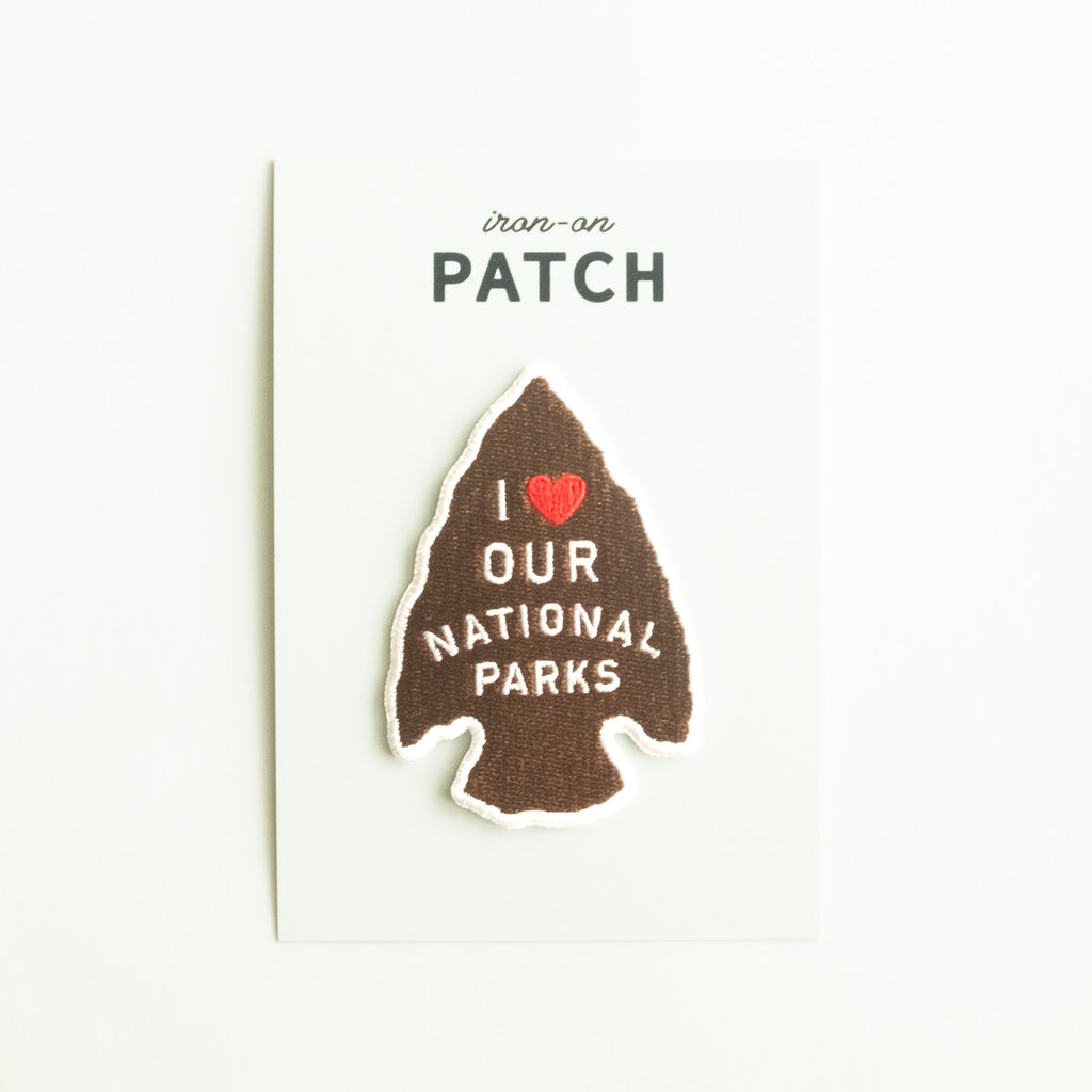 I Love Our National Parks - Iron On Patch