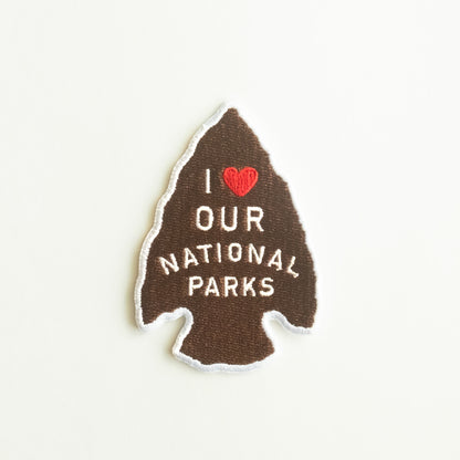 I Love Our National Parks - Iron On Patch