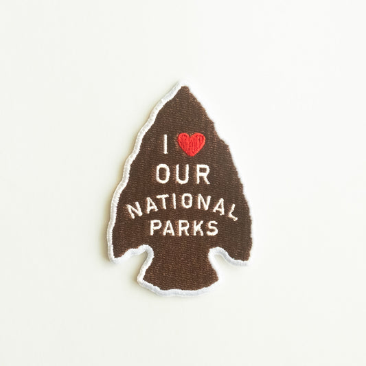 I Love Our National Parks - Iron On Patch