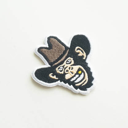 Monkey Cowboy - Iron On Patch