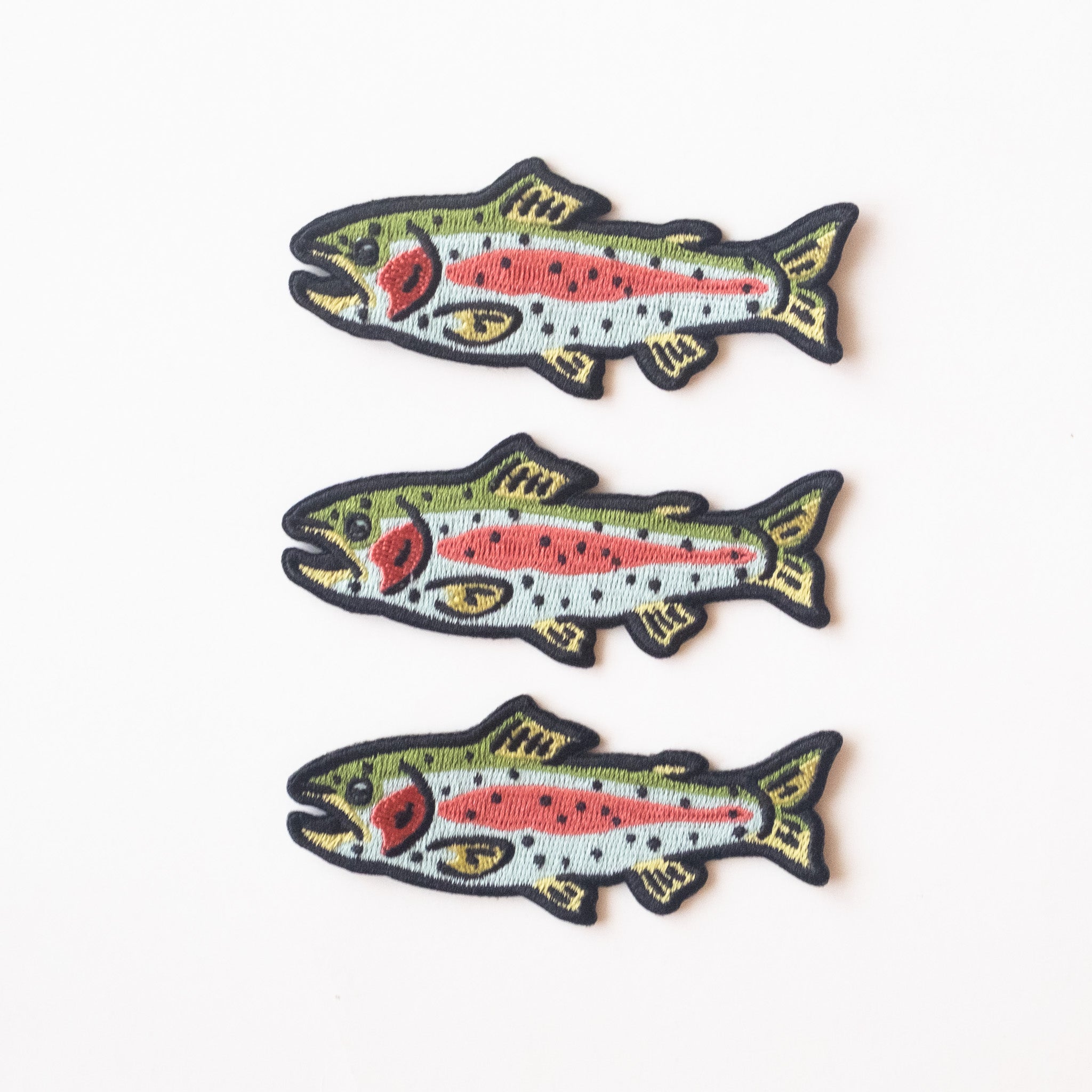 Rainbow Trout - Iron On Patch