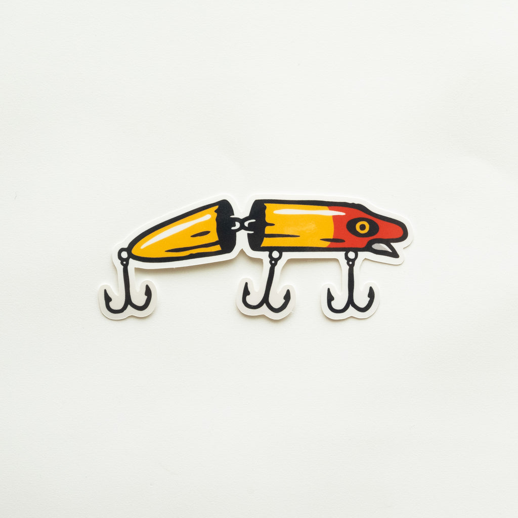 Fishing Three Pack of Vinyl Stickers