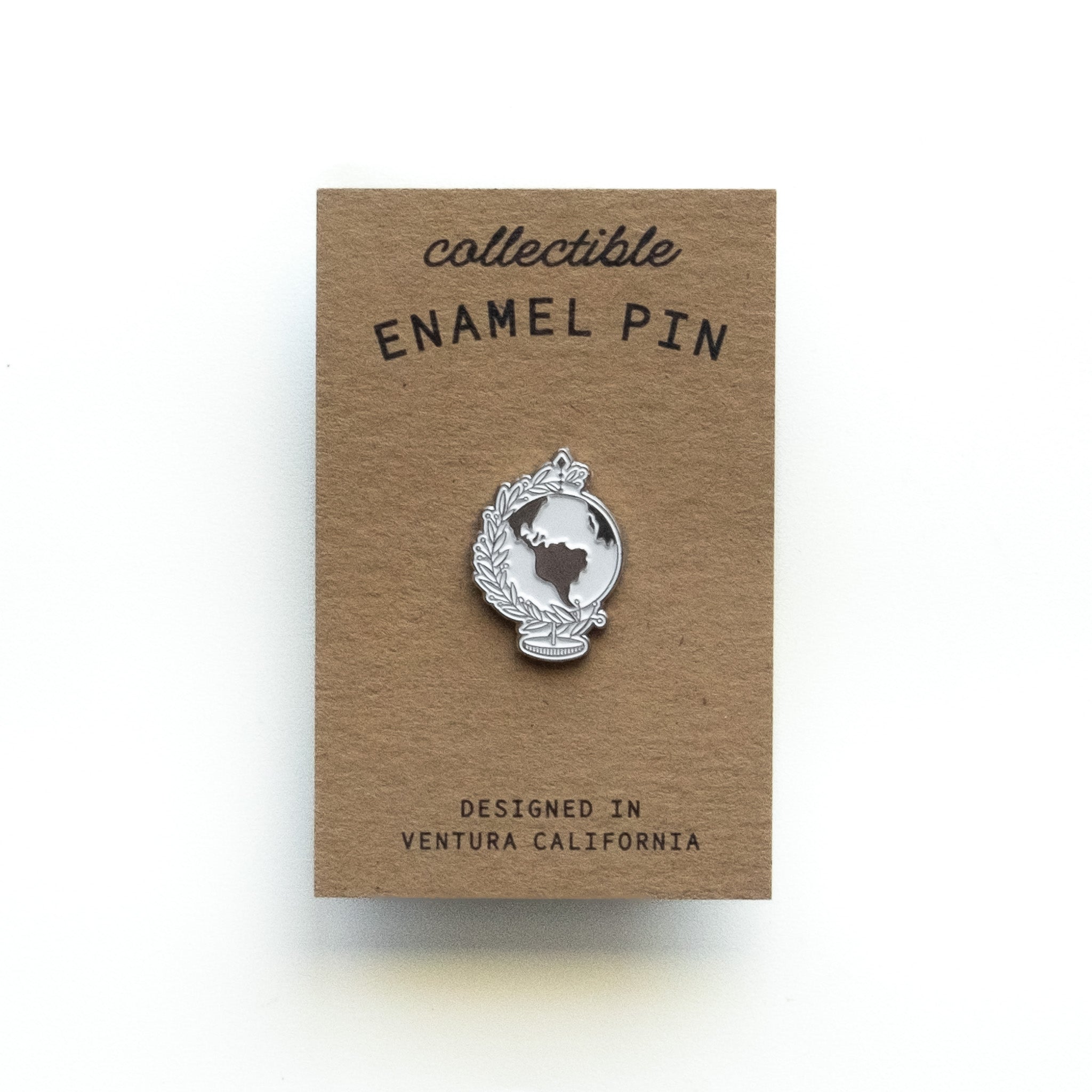 Globe - Enamel Pin