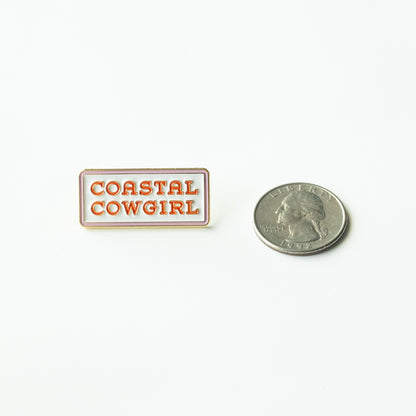 Coastal Cowgirl - Enamel Pin