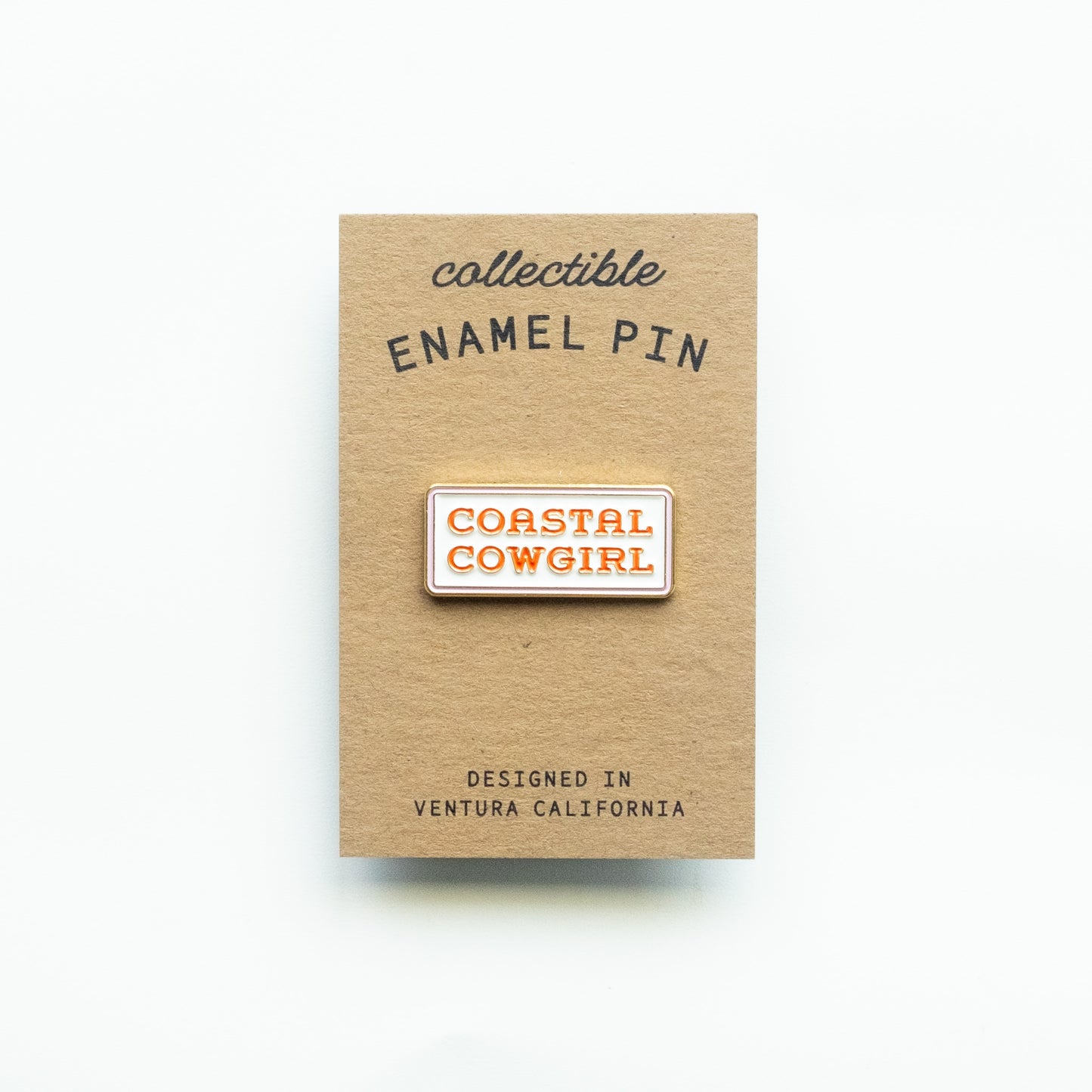 Coastal Cowgirl - Enamel Pin