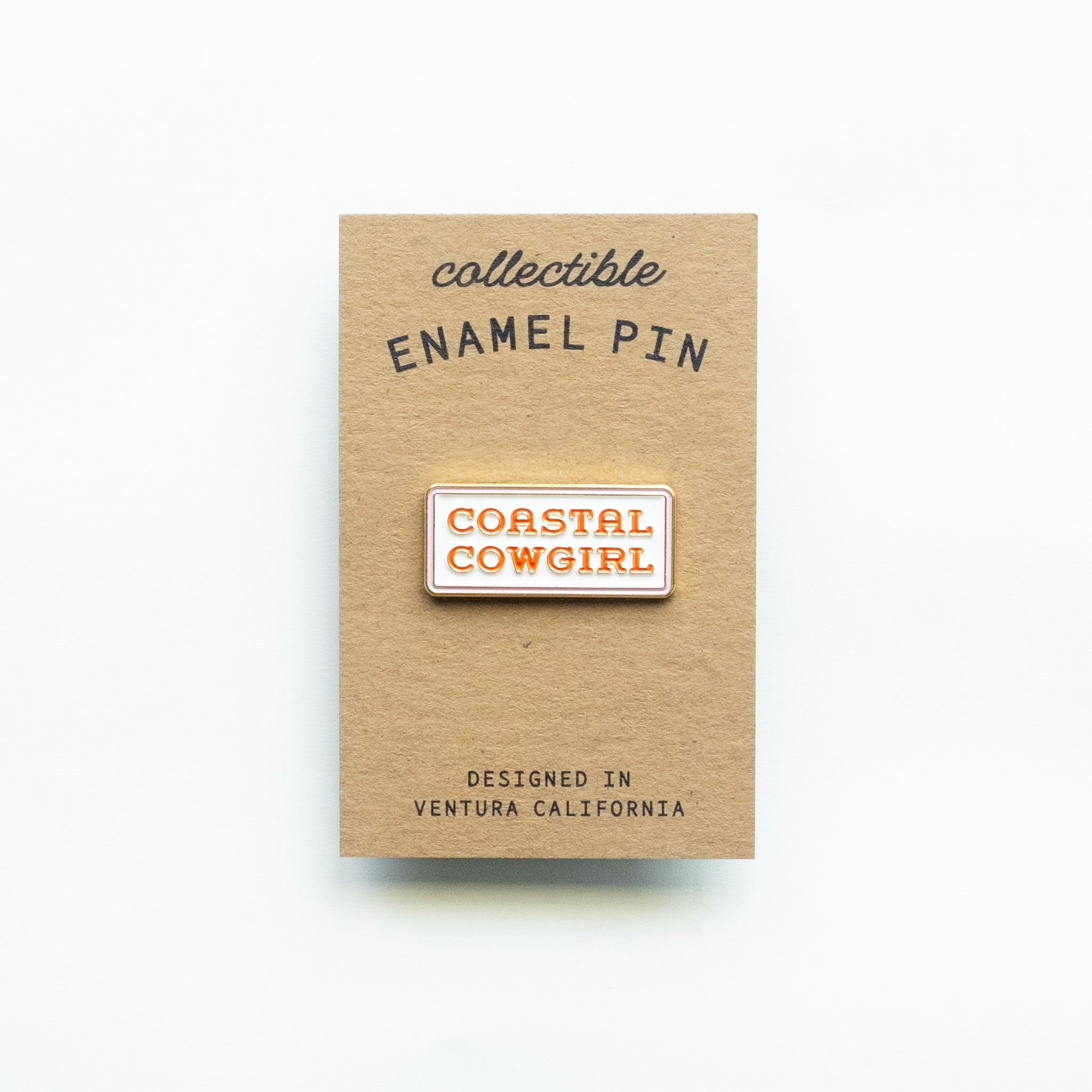 Coastal Cowgirl - Enamel Pin